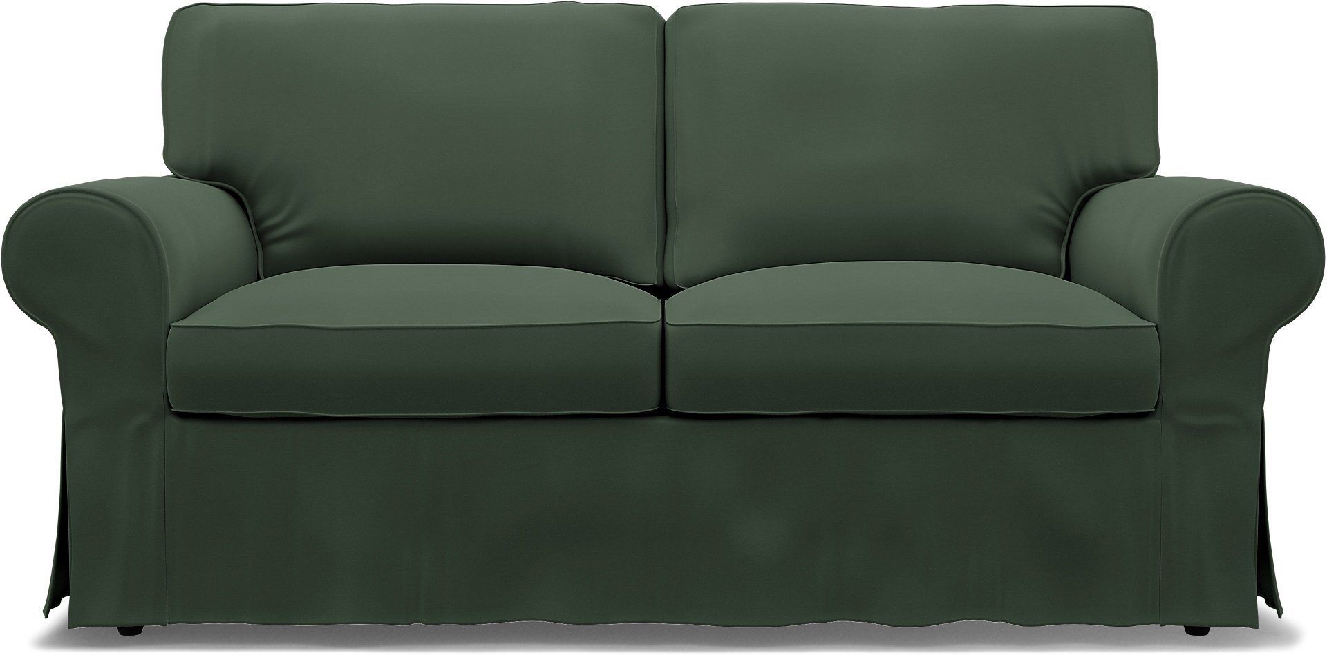 IKEA - Ektorp 2 Seater Sofa Bed Cover, Thyme, Cotton - Bemz