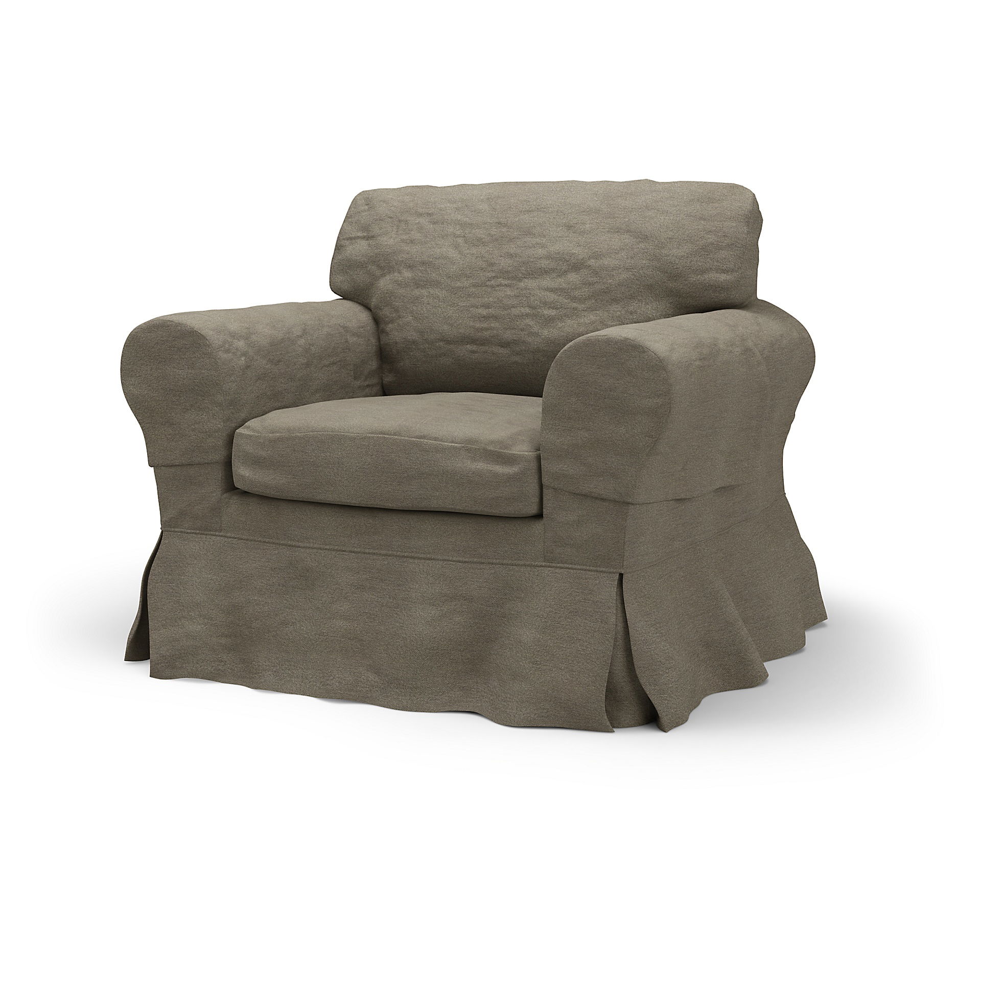 Bemz IKEA - Hoes voor fauteuil Ektorp, Sand Beige, DE NATURES’ PALETTE COLLECTION VAN 