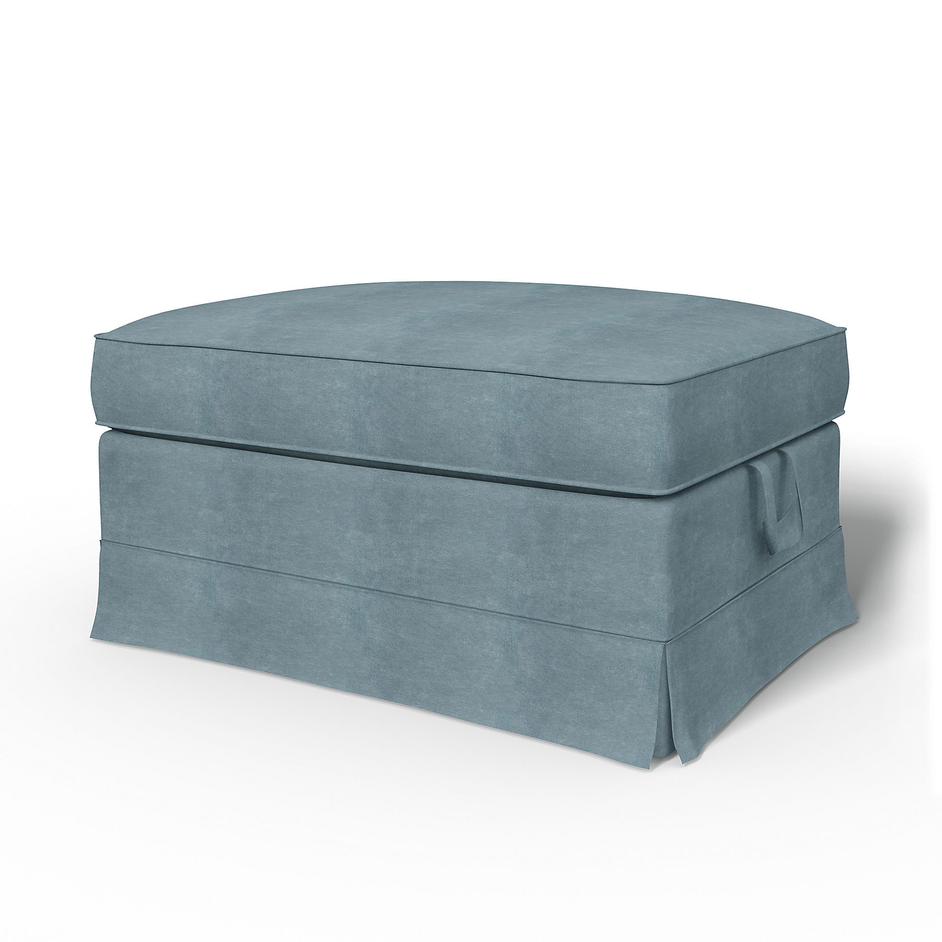 Bemz IKEA - Hoes voor voetenbank Ektorp, Air Blue, DE NATURES’ PALETTE COLLECTION VAN 