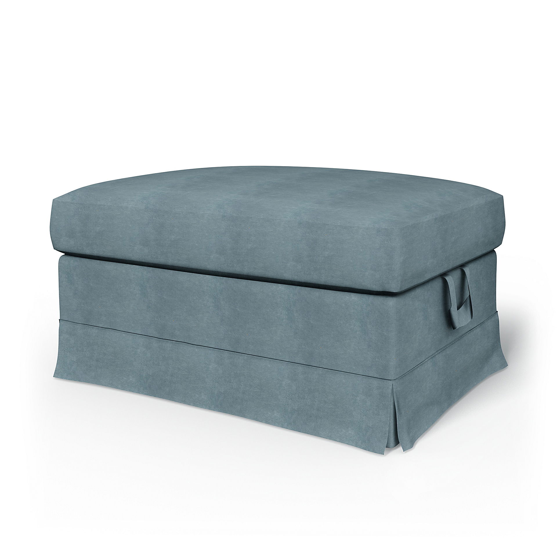 Bemz IKEA - Hoes voor voetenbank Ektorp, Air Blue, DE NATURES’ PALETTE COLLECTION VAN 