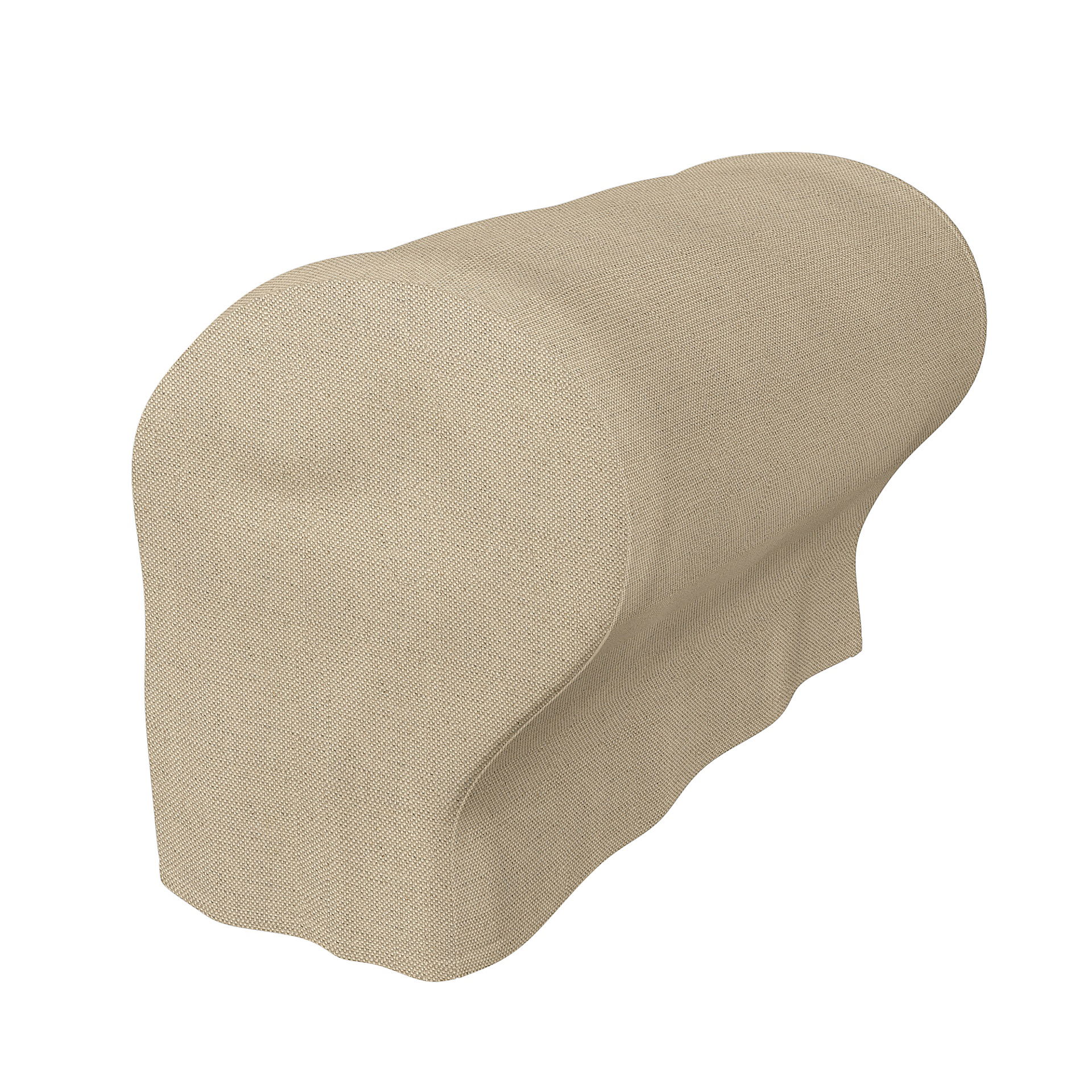 IKEA - Ektorp Armrest Protectors (One pair), Unbleached, Linen - Bemz