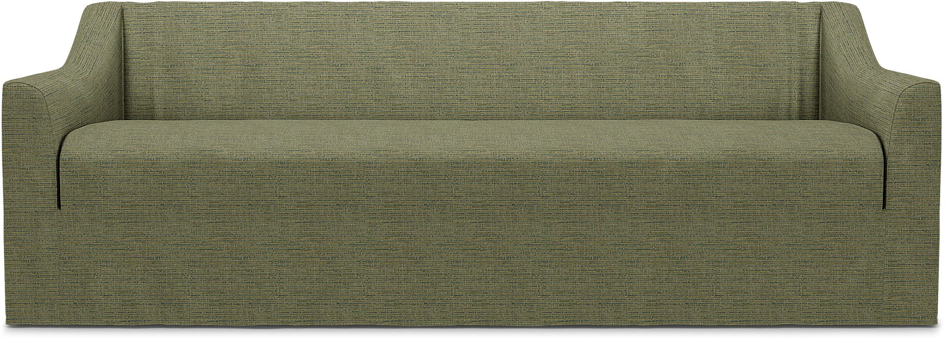 IKEA - Överdrag till Färlöv 3-sitssoffa, Meadow Green, BOUCLÉ & TEXTUR - Bemz