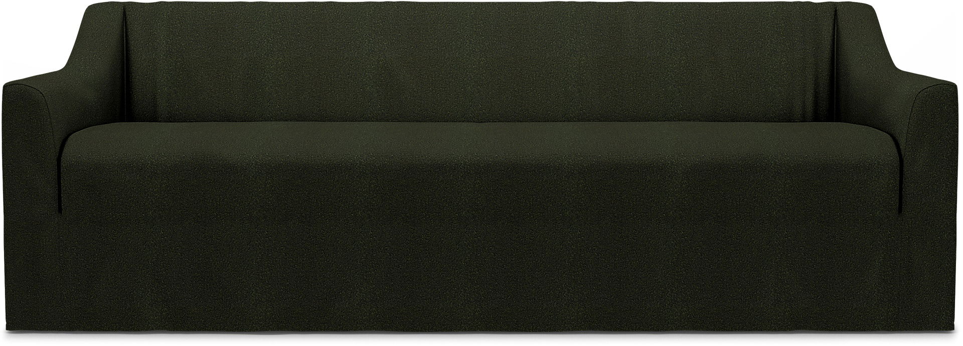 IKEA - Överdrag till Färlöv 3-sitssoffa, Dark Moss Green, BEMZ NATURE'S PALETTE COLLECTION - Bemz