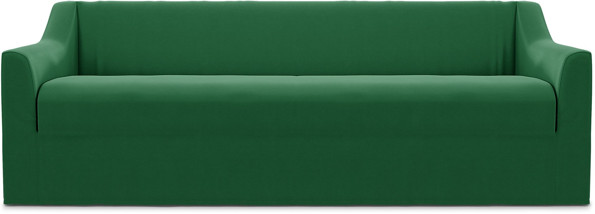 IKEA - Farlov 3 Seater Sofa Cover, Abundant Green, Velvet - Bemz