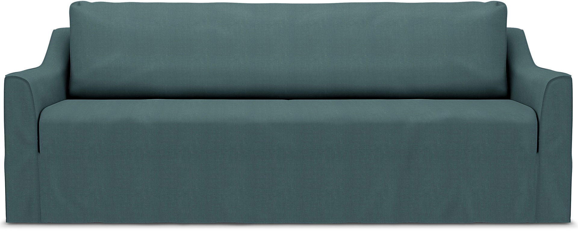 IKEA - Färlöv 3 Seater Sofa Cover, Slate Blue, Linen - Bemz