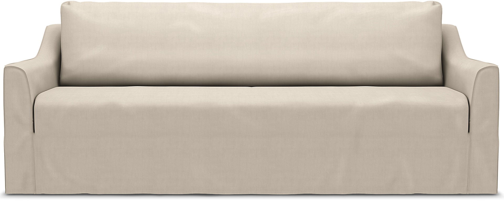 IKEA - Färlöv 3 Seater Sofa Cover, Parchment, Linen - Bemz