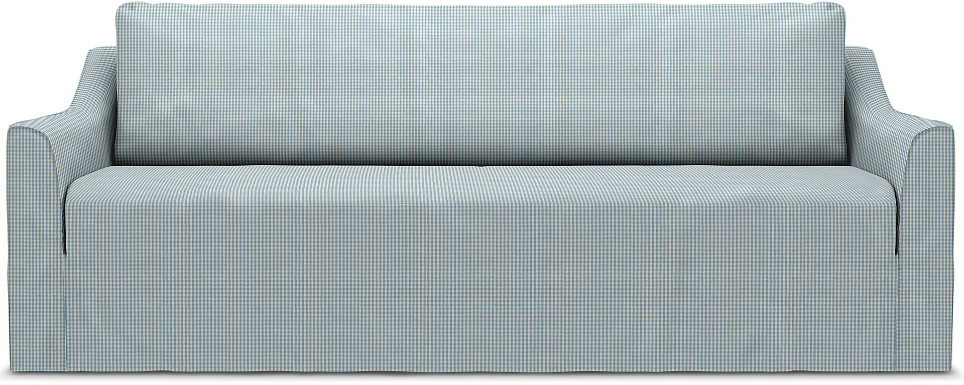 IKEA - Färlöv 3 Seater Sofa Cover, Sky Blue, Cotton - Bemz