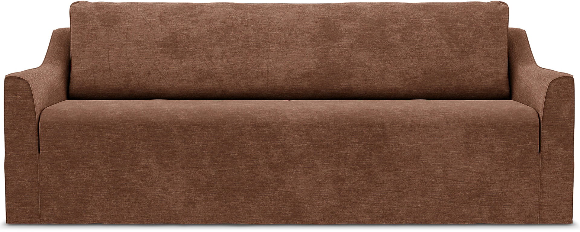 IKEA - Färlöv 3 Seater Sofa Cover, Vintage Rose, Velvet - Bemz
