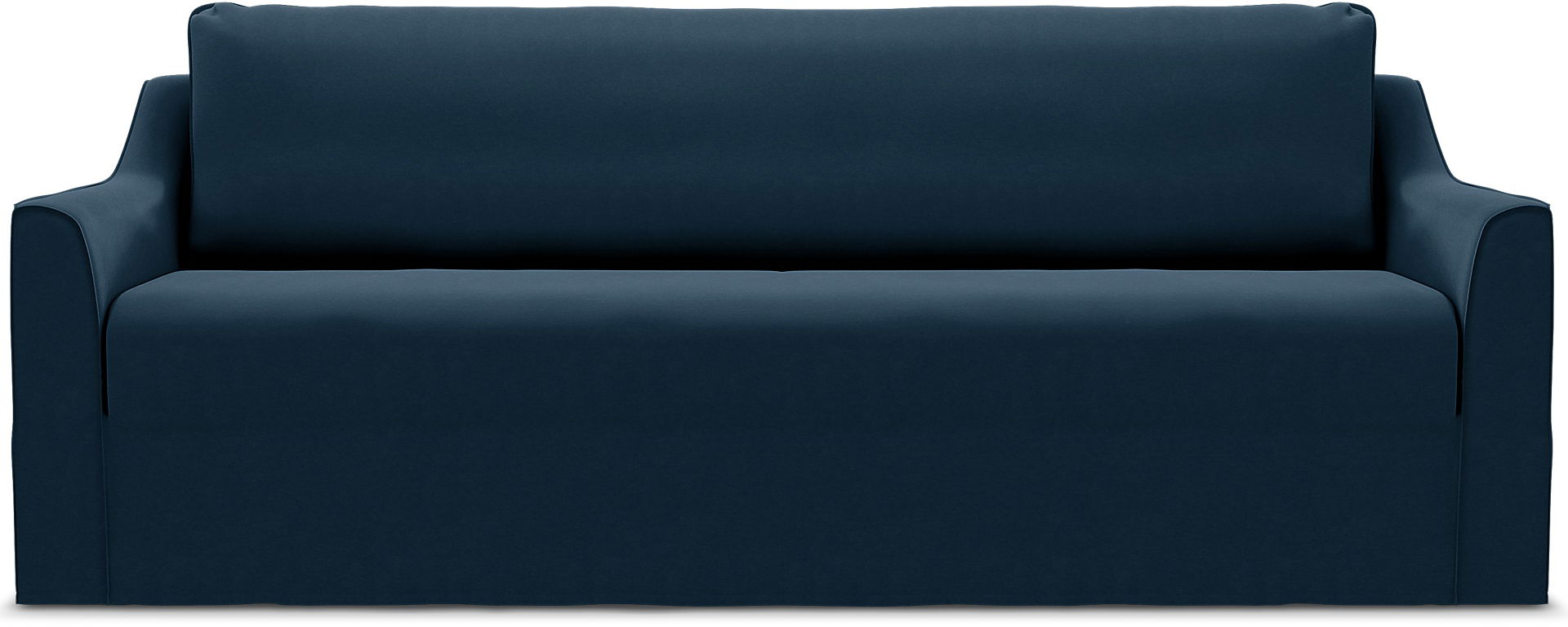IKEA - Färlöv 3 Seater Sofa Cover, Midnight, Velvet - Bemz