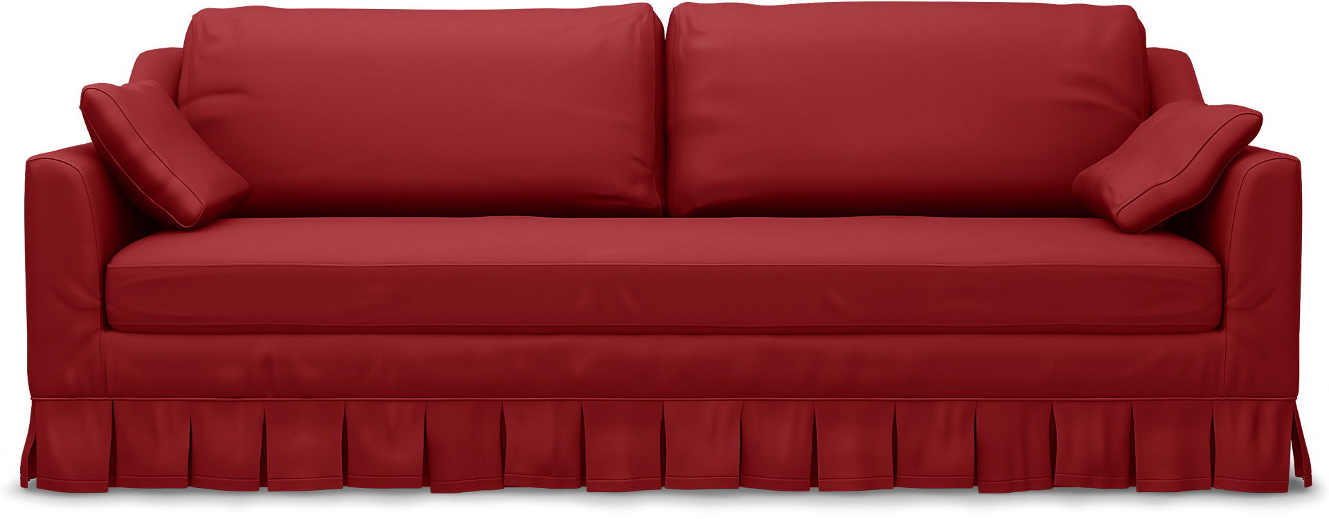 IKEA - Överdrag till Färlöv 3-sitssoffa, Scarlet Red, Bomull - Bemz