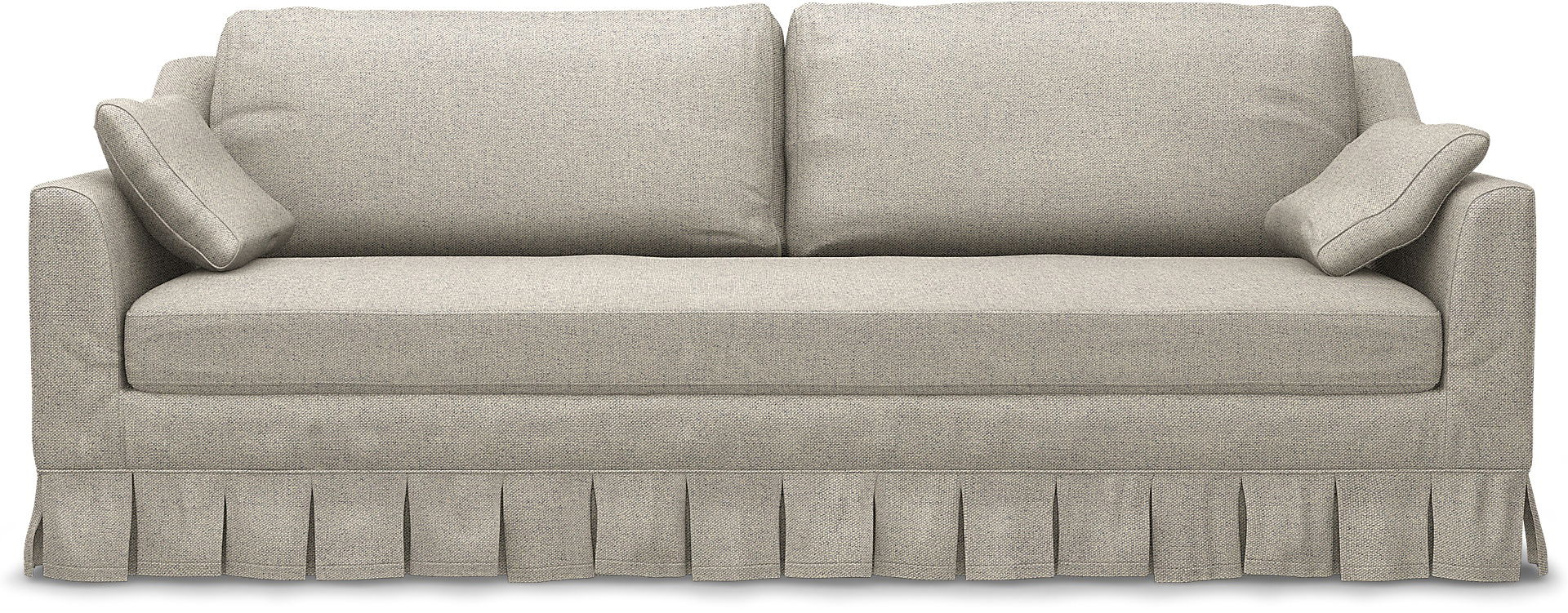 IKEA - Överdrag till Färlöv 3-sitssoffa, Silver Grey, Bomull - Bemz