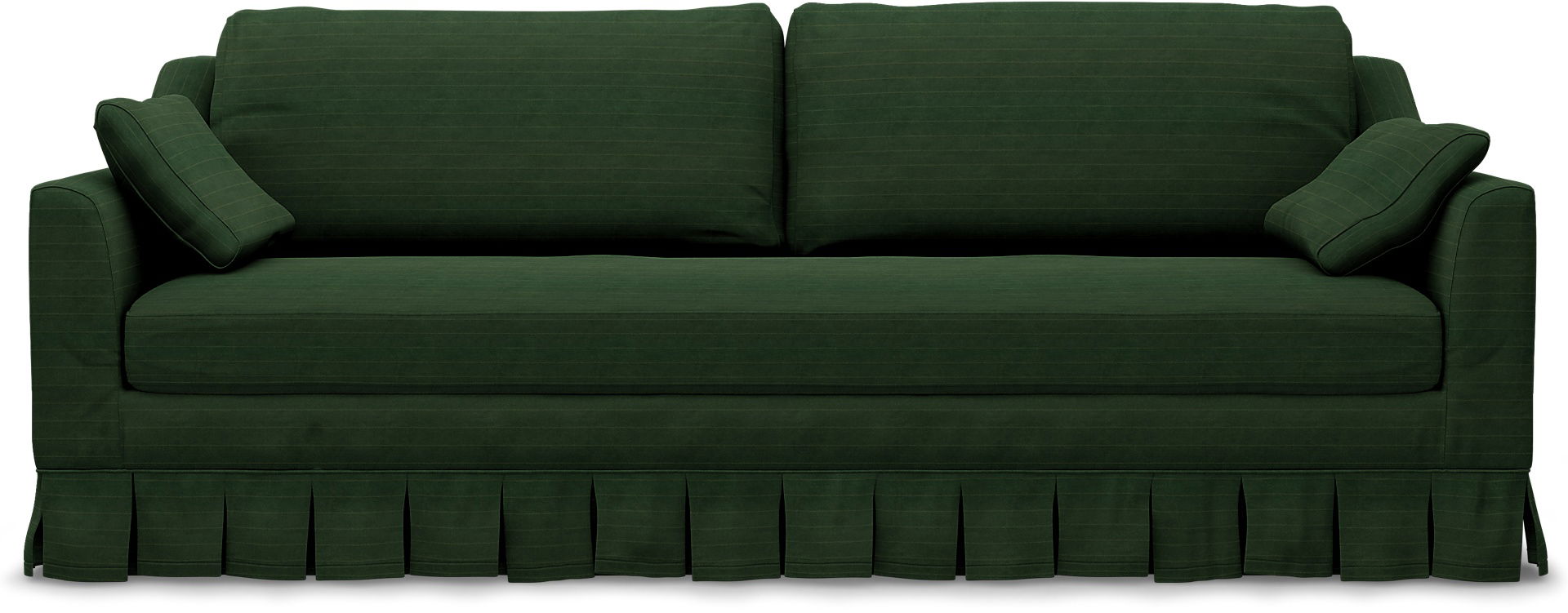 IKEA - Färlöv 3 Seater Sofa Cover, Deep Green, BEMZ NATURE'S PALETTE COLLECTION - Bemz