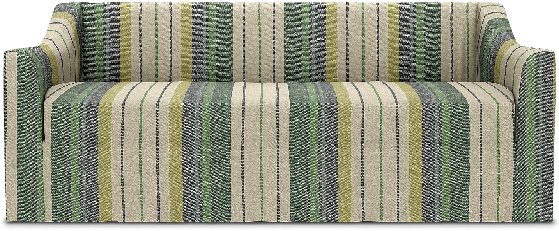 Farlov 2 Seater Sofa Cover, Forest Glade, Cotton - Bemz