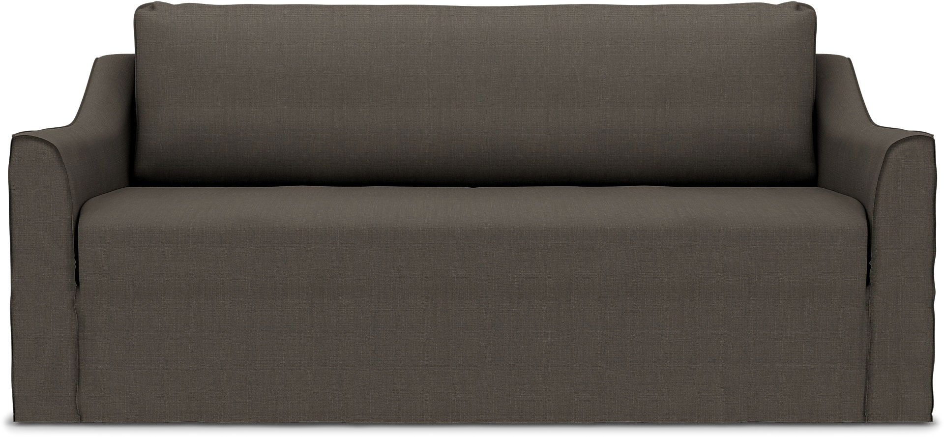 Färlöv 2 seater sofa cover, Mocha, Linen - Bemz