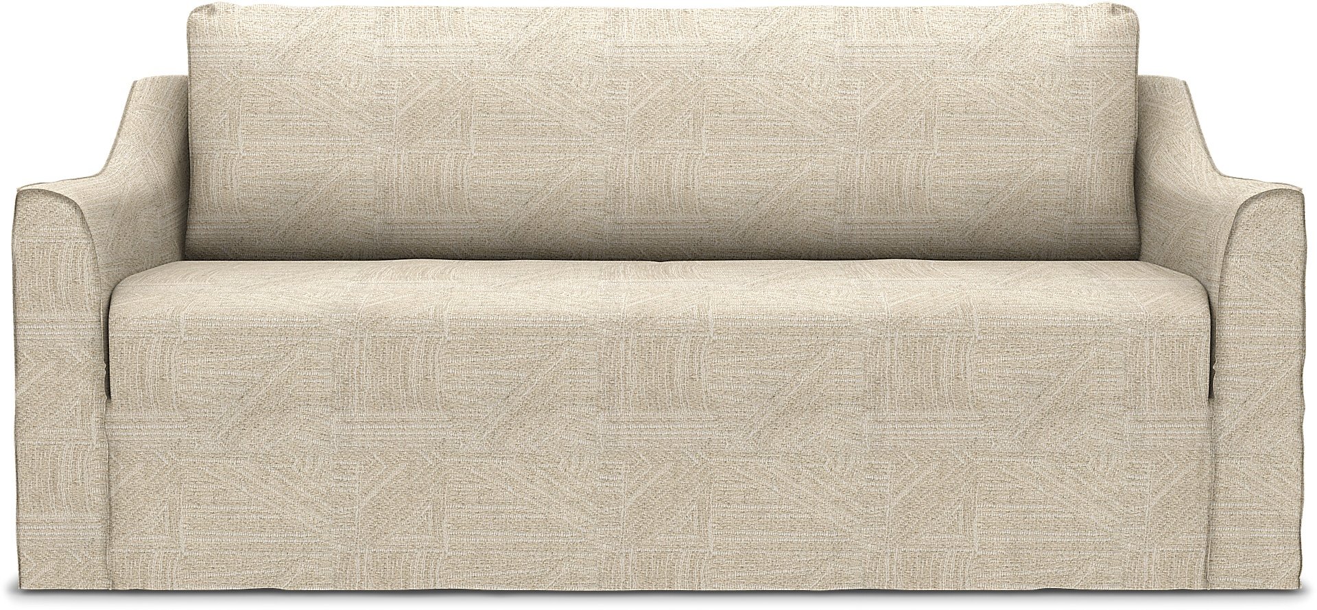 Farlov 2 seater sofa cover, Blanco, Cotton - Bemz