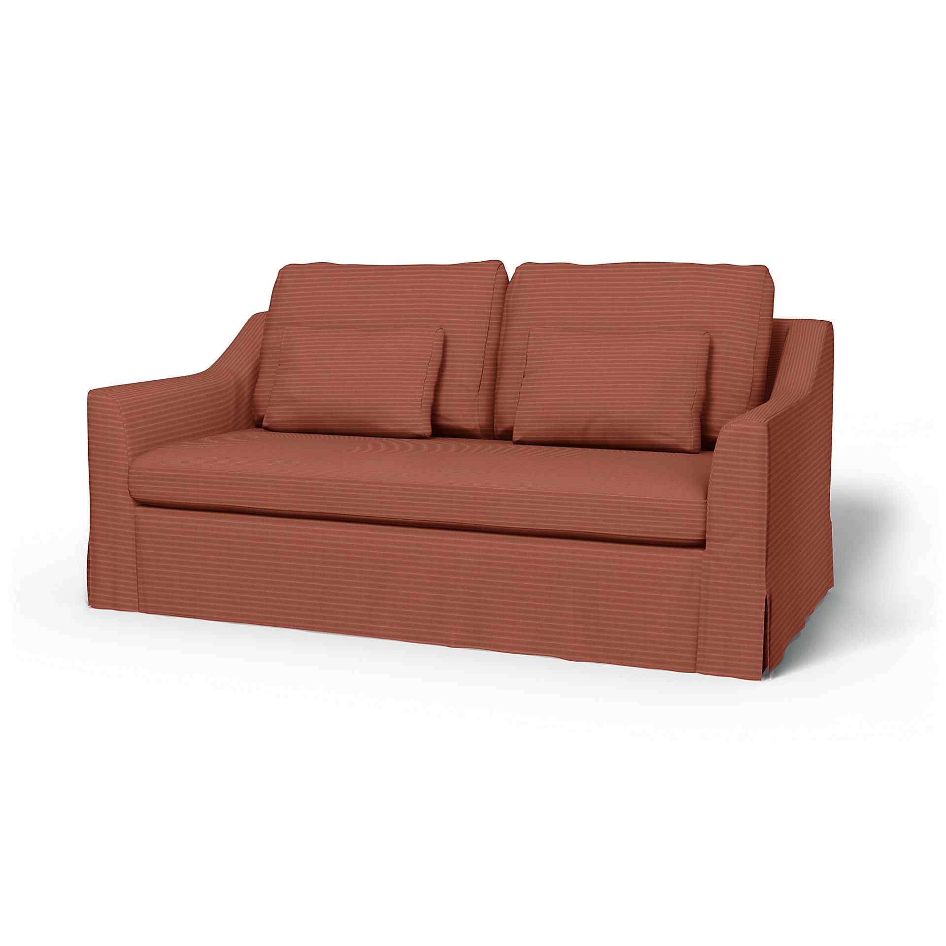 IKEA - Färlöv Sofabed, Retro Pink, Corduroy - Bemz