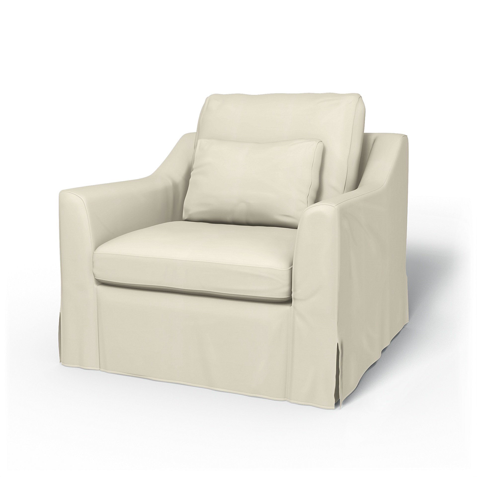 IKEA - Farlov Armchair Cover, Tofu, Cotton - Bemz