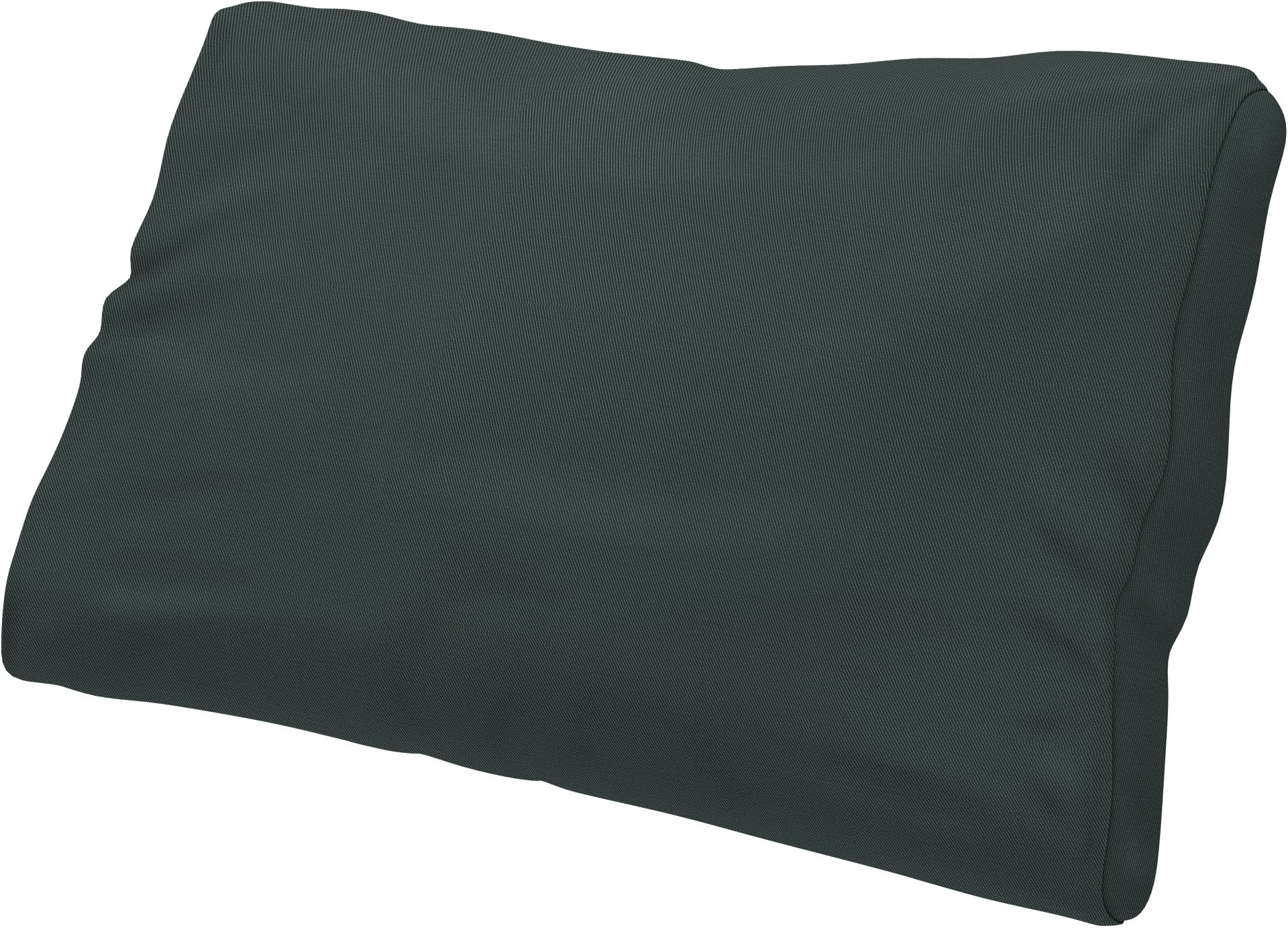 IKEA - Lumbar cushion cover Farlov, Graphite Grey, Cotton - Bemz