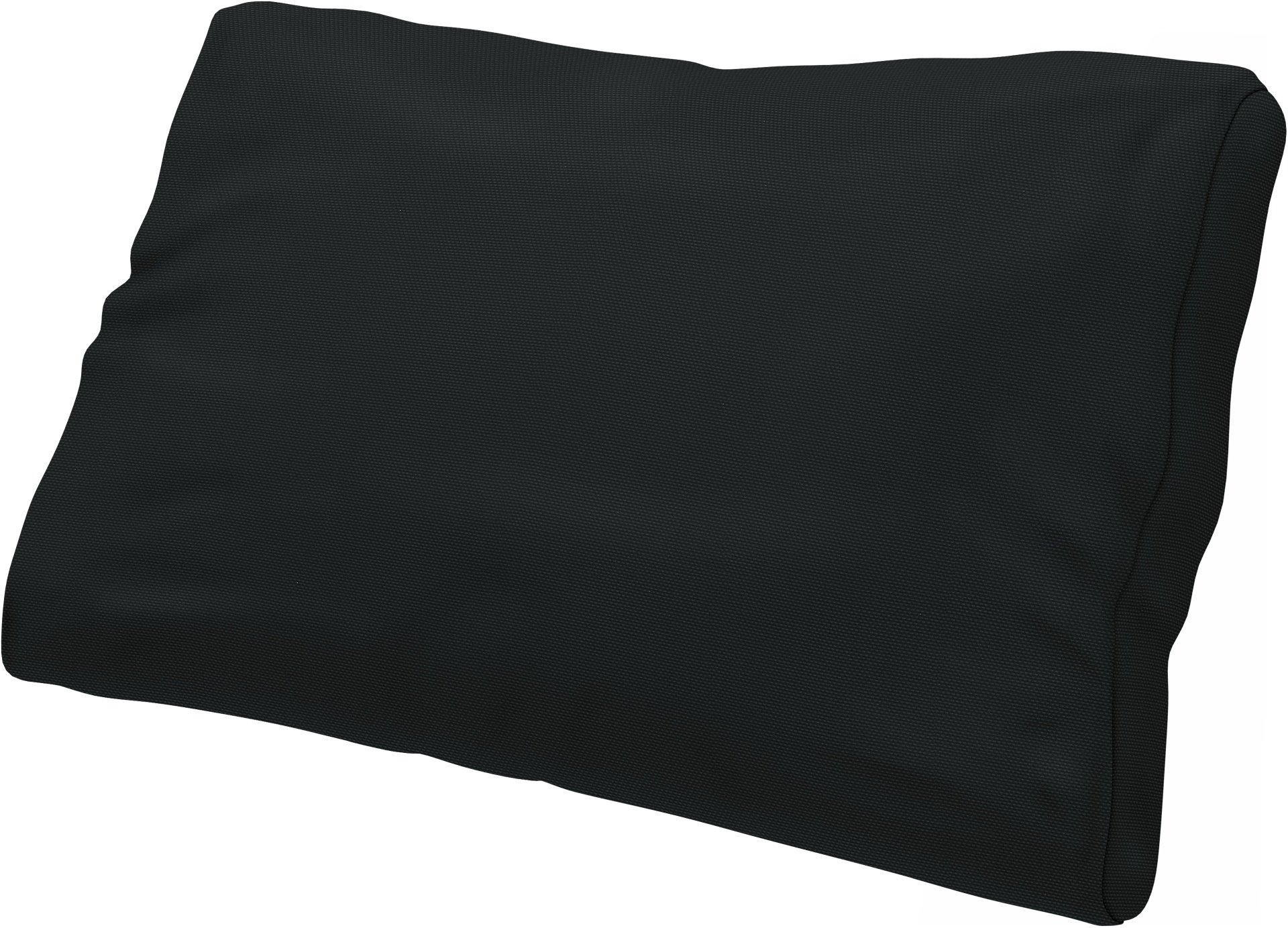 IKEA - Lumbar cushion cover Farlov, Jet Black, Cotton - Bemz
