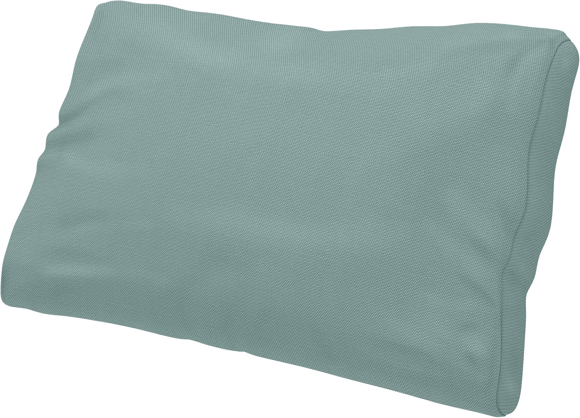 IKEA - Lumbar cushion cover Farlov, Mineral Blue, Cotton - Bemz