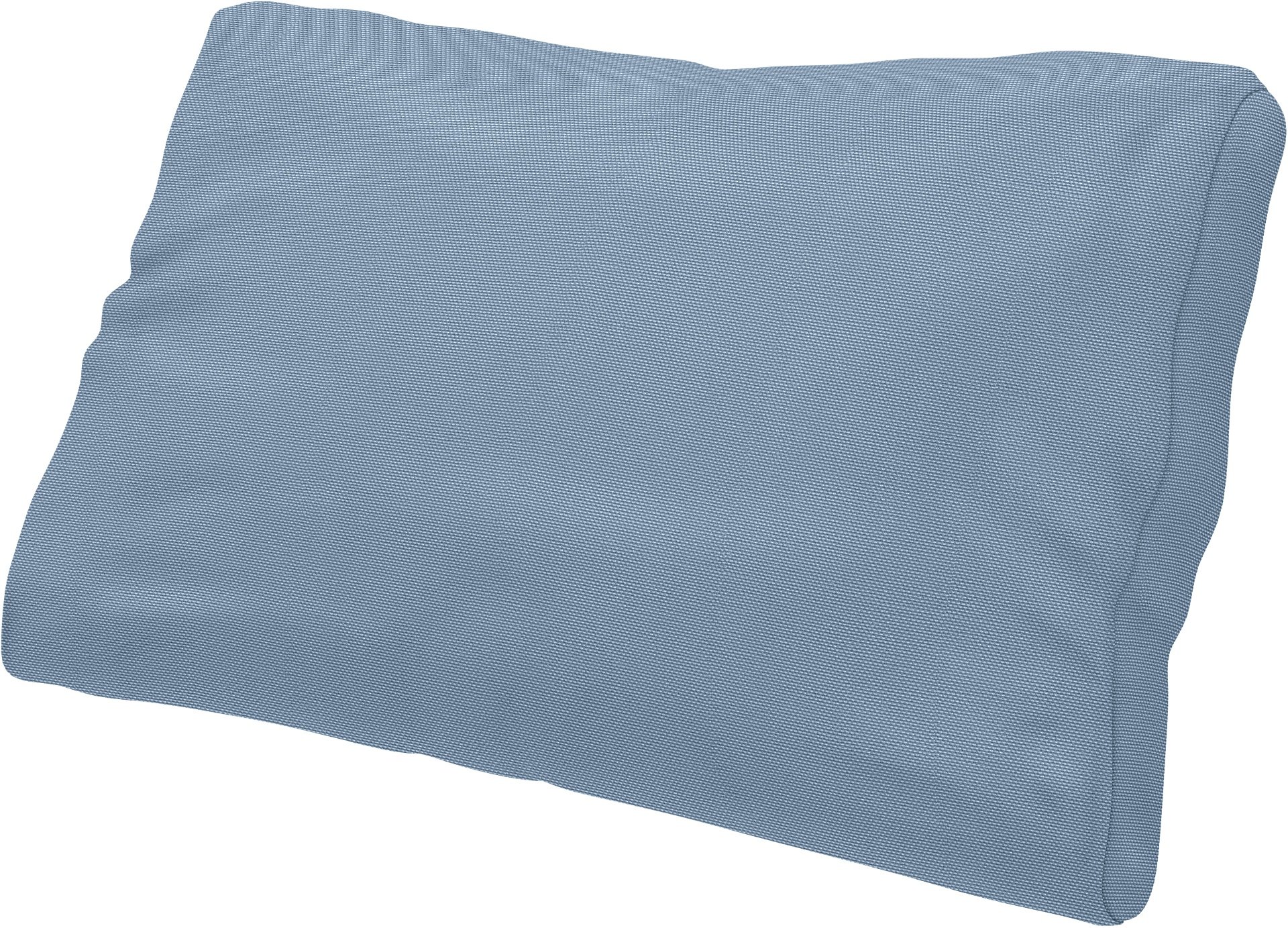 IKEA - Lumbar cushion cover Farlov, Dusty Blue, Cotton - Bemz