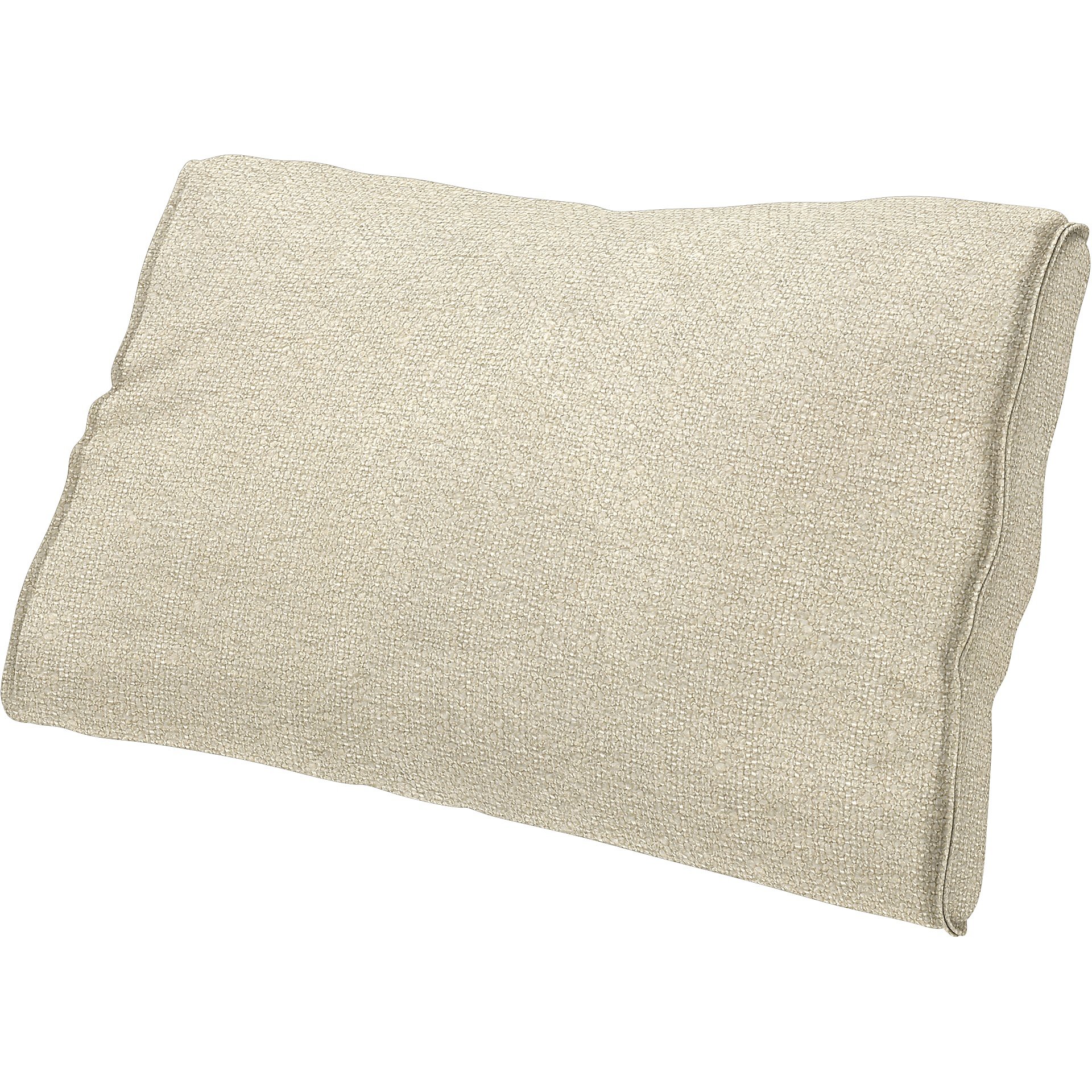 IKEA - Lumbar cushion cover Farlov Loose fit, Cream, Boucle & Texture - Bemz