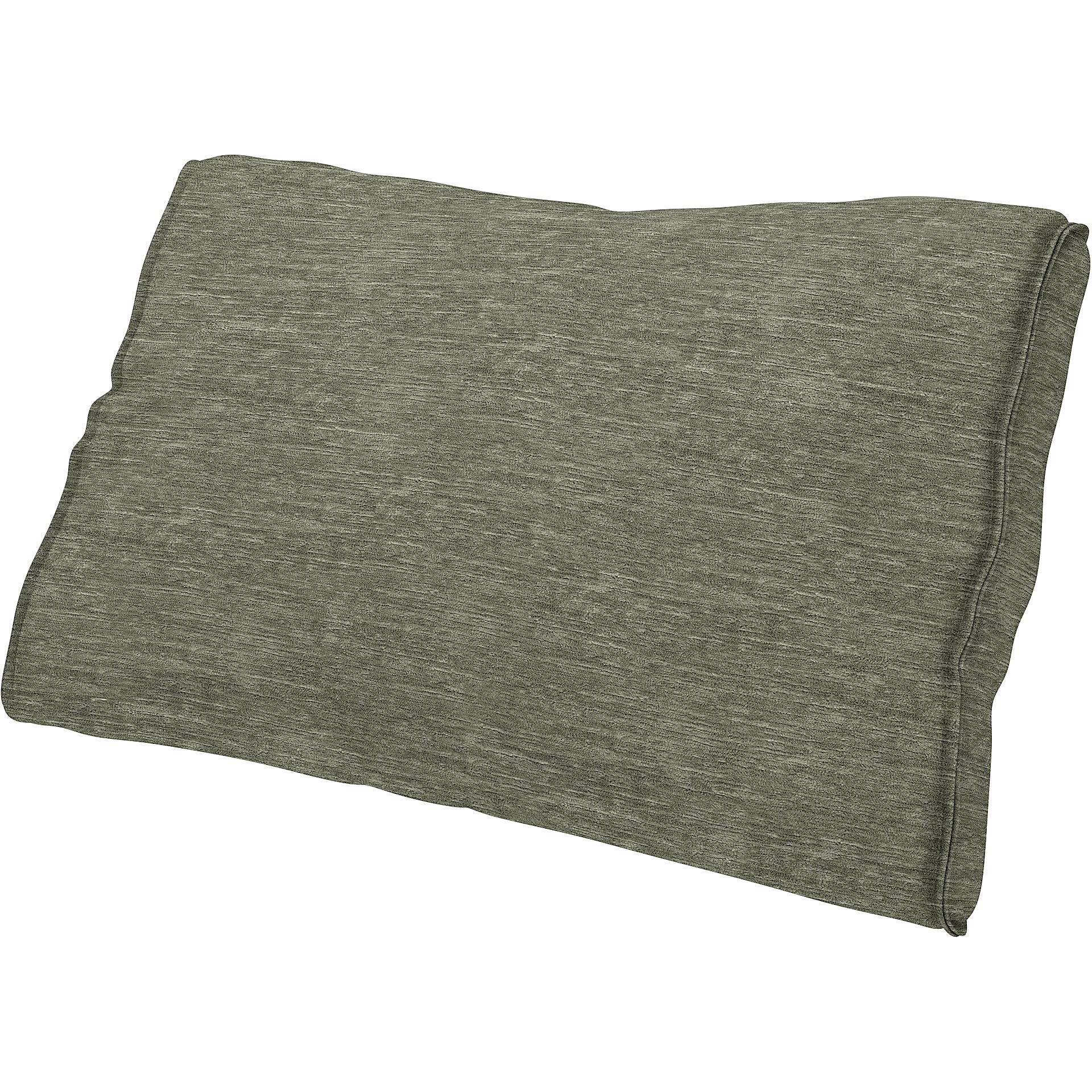 IKEA - Lumbar cushion cover Farlov Loose fit, Green Grey, Velvet - Bemz