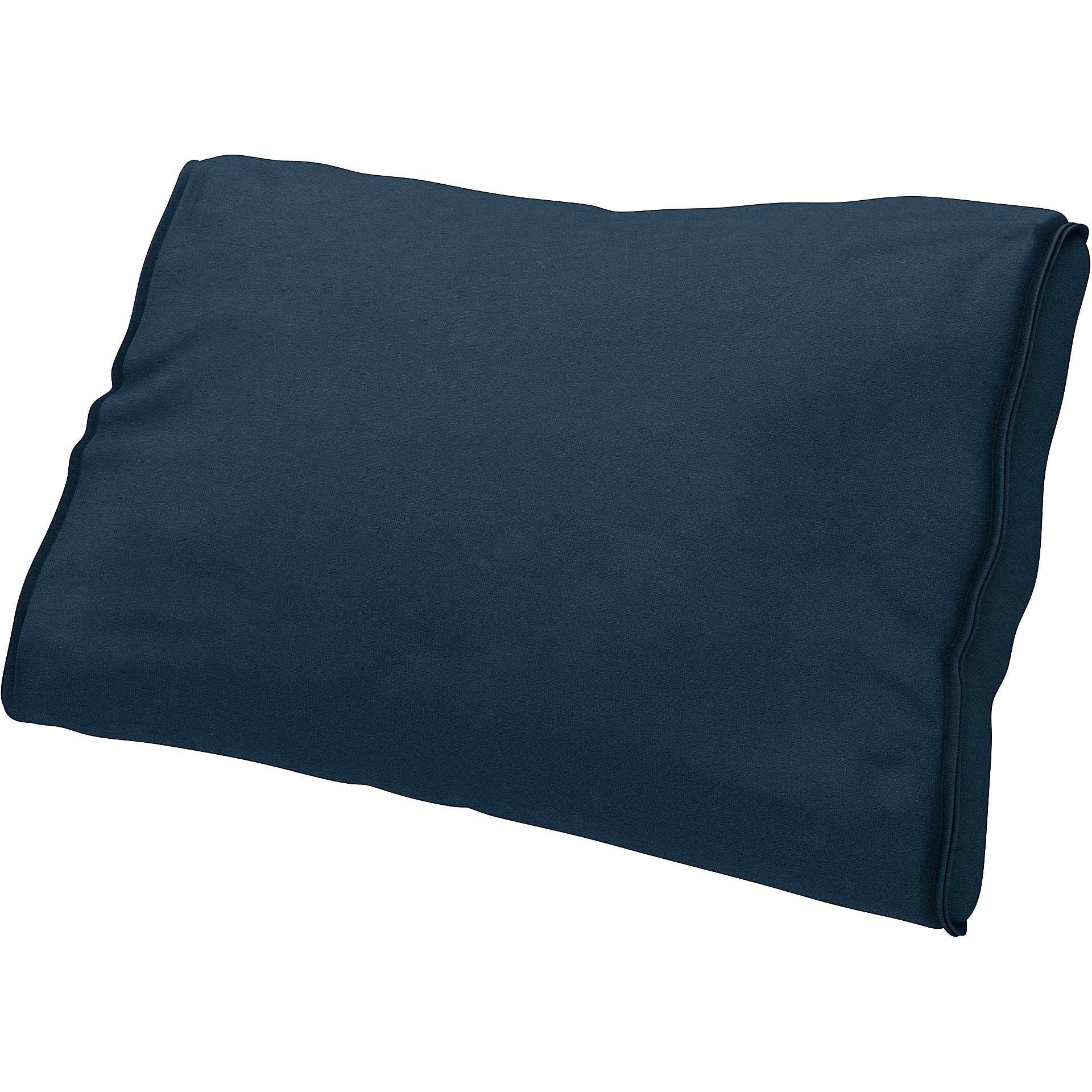 IKEA - Lumbar cushion cover Farlov Loose fit, Midnight, Velvet - Bemz