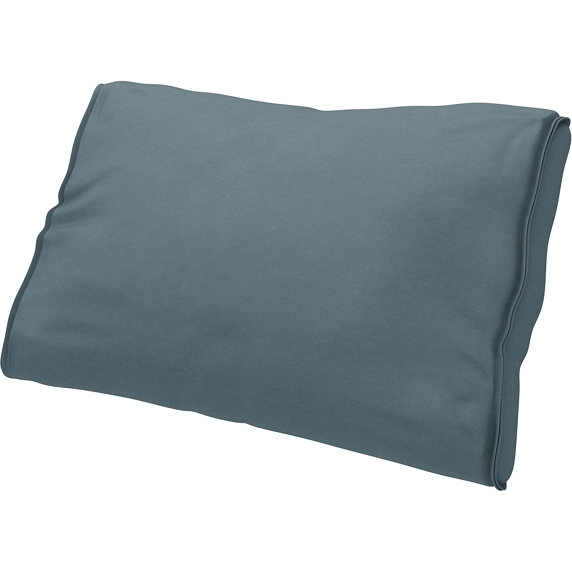 IKEA - Lumbar cushion cover Farlov Loose fit, Duck Egg, Velvet - Bemz