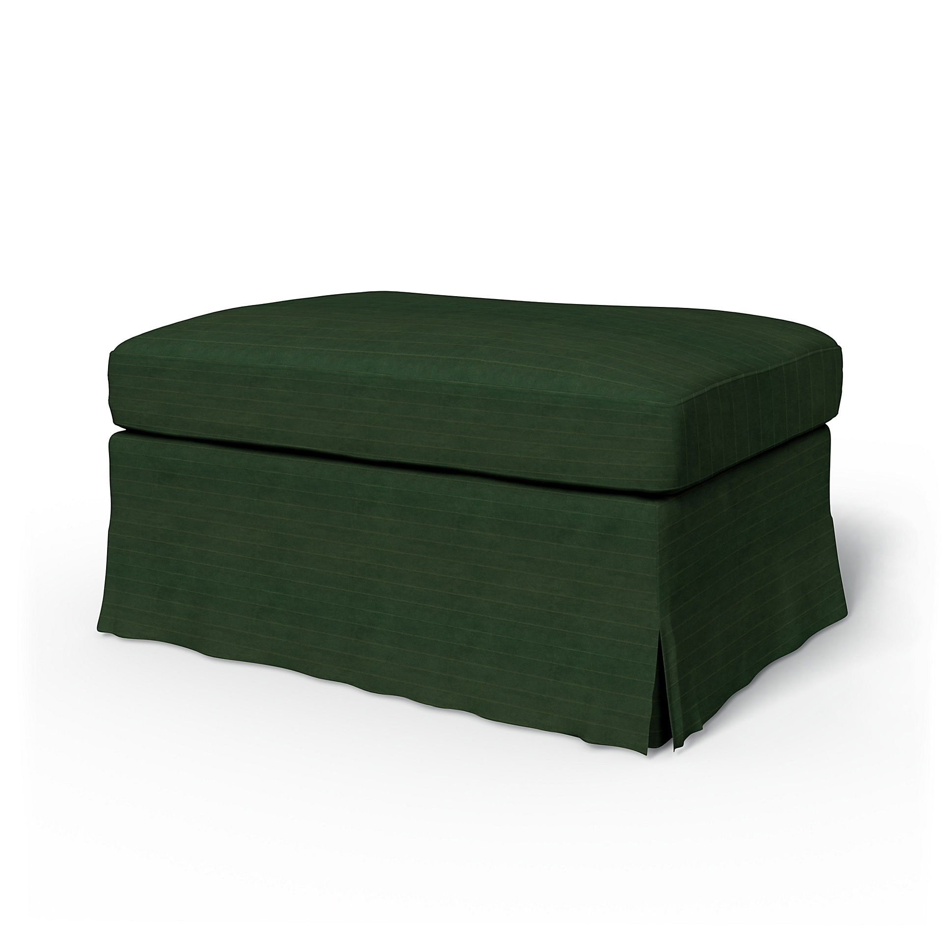 IKEA - Överdrag till Färlöv fotpall, Deep Green, BEMZ NATURE'S PALETTE COLLECTION - Bemz