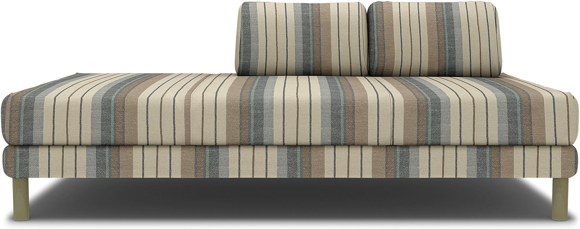 IKEA - Flottebo sofa bed cover 90 cm, Soft Oak, Cotton - Bemz