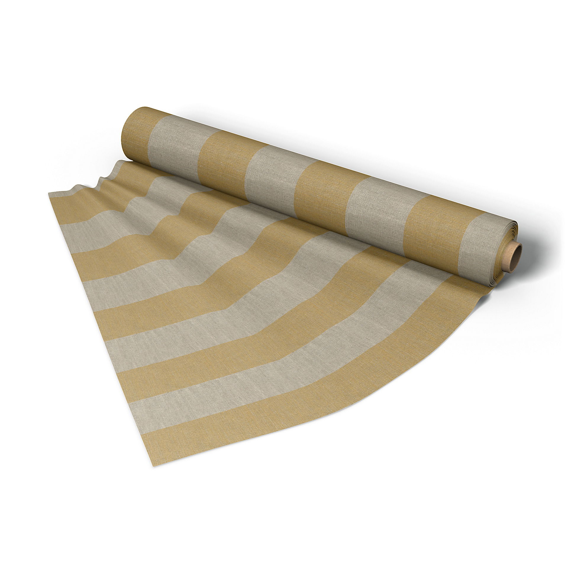Fabric per metre, Sun Yellow, Linen - Bemz