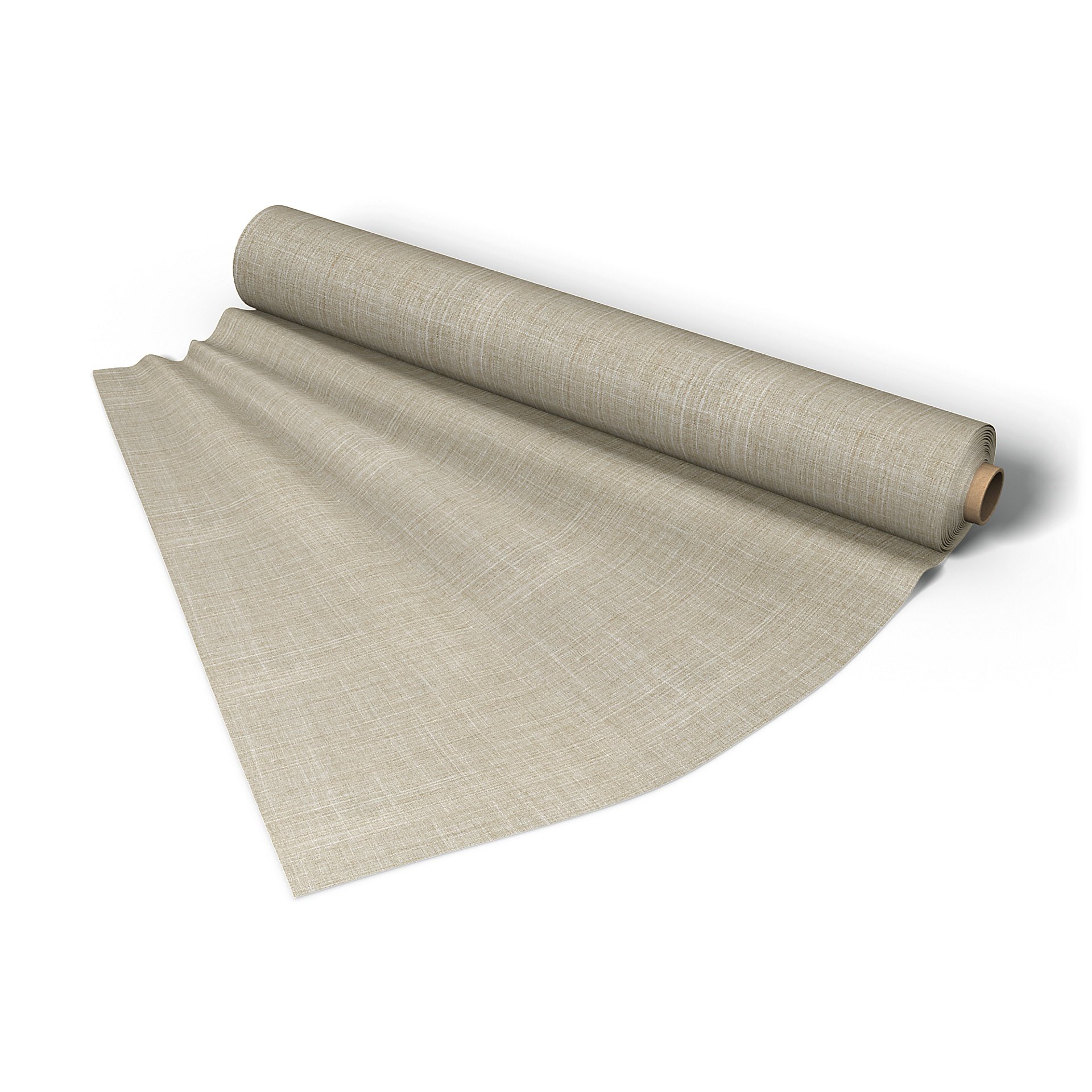 Fabric per metre, Sand Beige, Boucle & Texture - Bemz