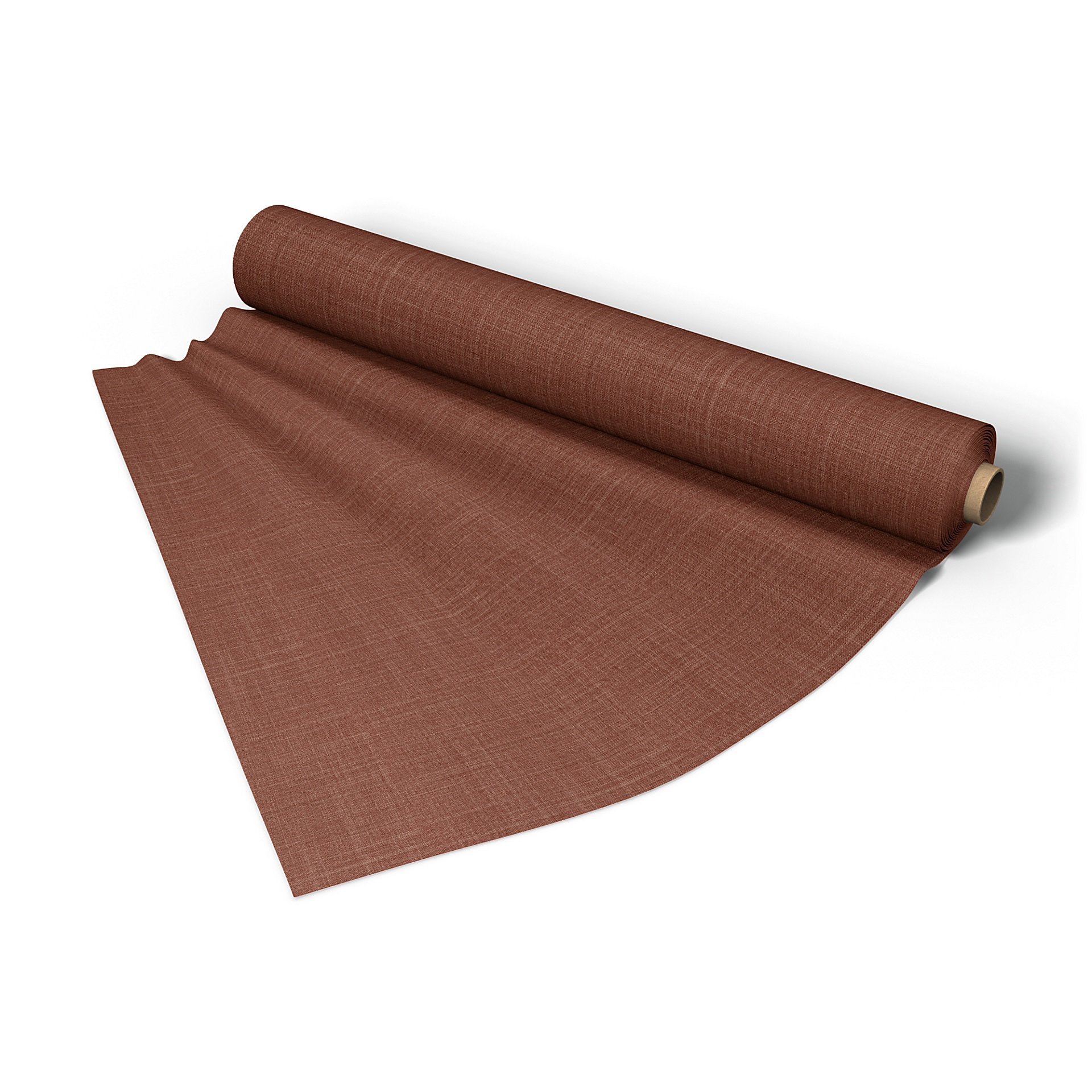 Fabric per metre, Rust, Boucle & Texture - Bemz