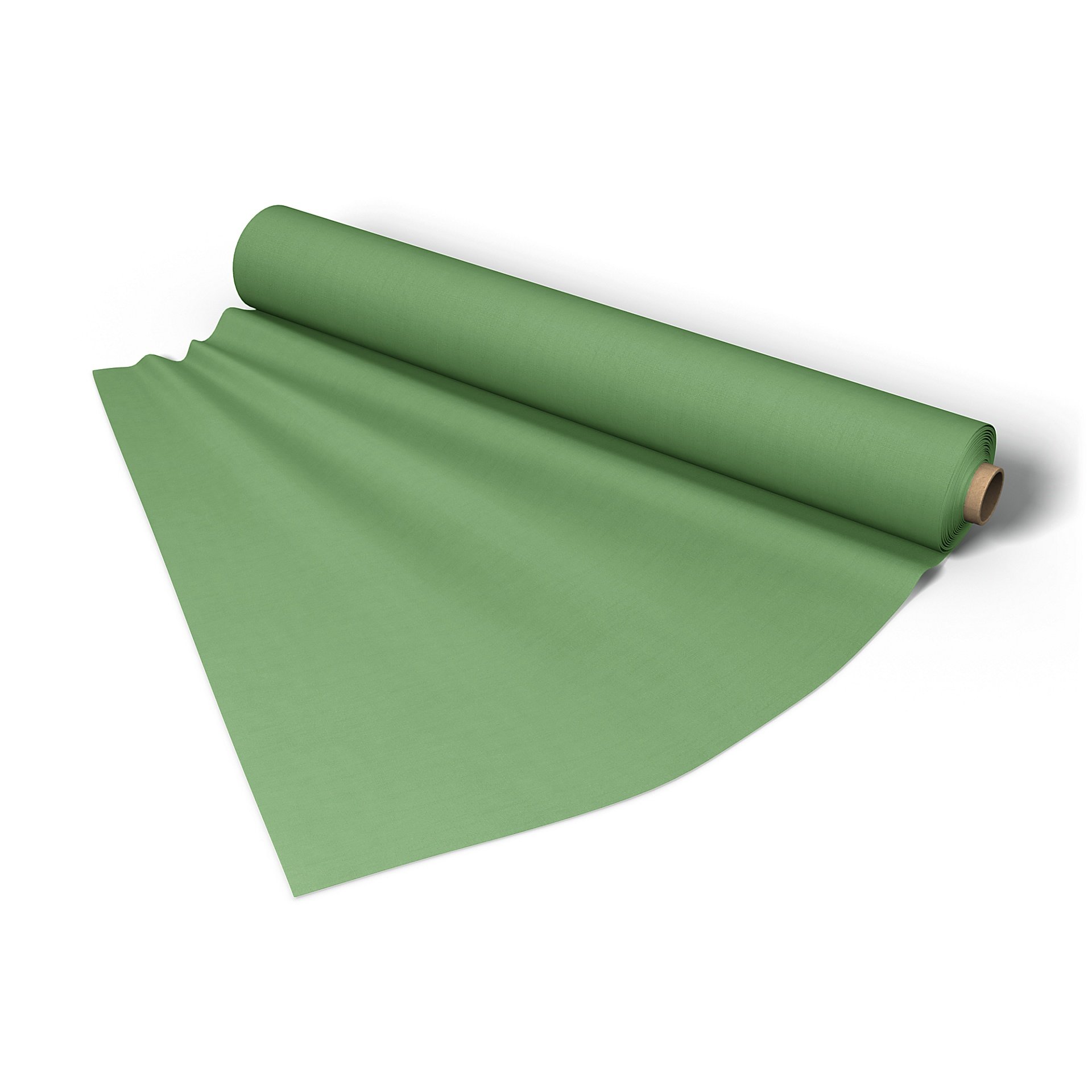 Fabric per metre, Apple Green, Linen - Bemz