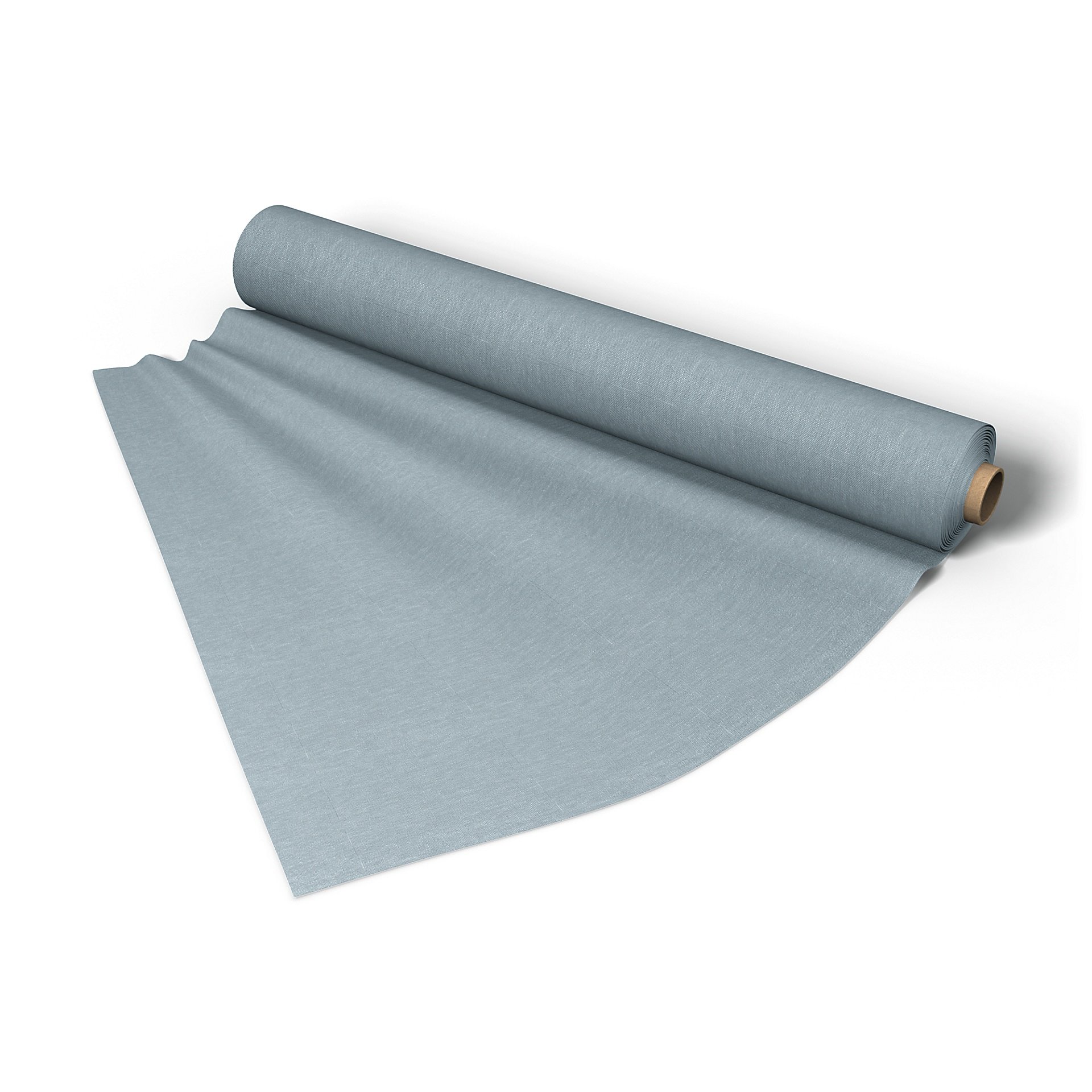 Fabric per metre, Dusty Blue, Linen - Bemz