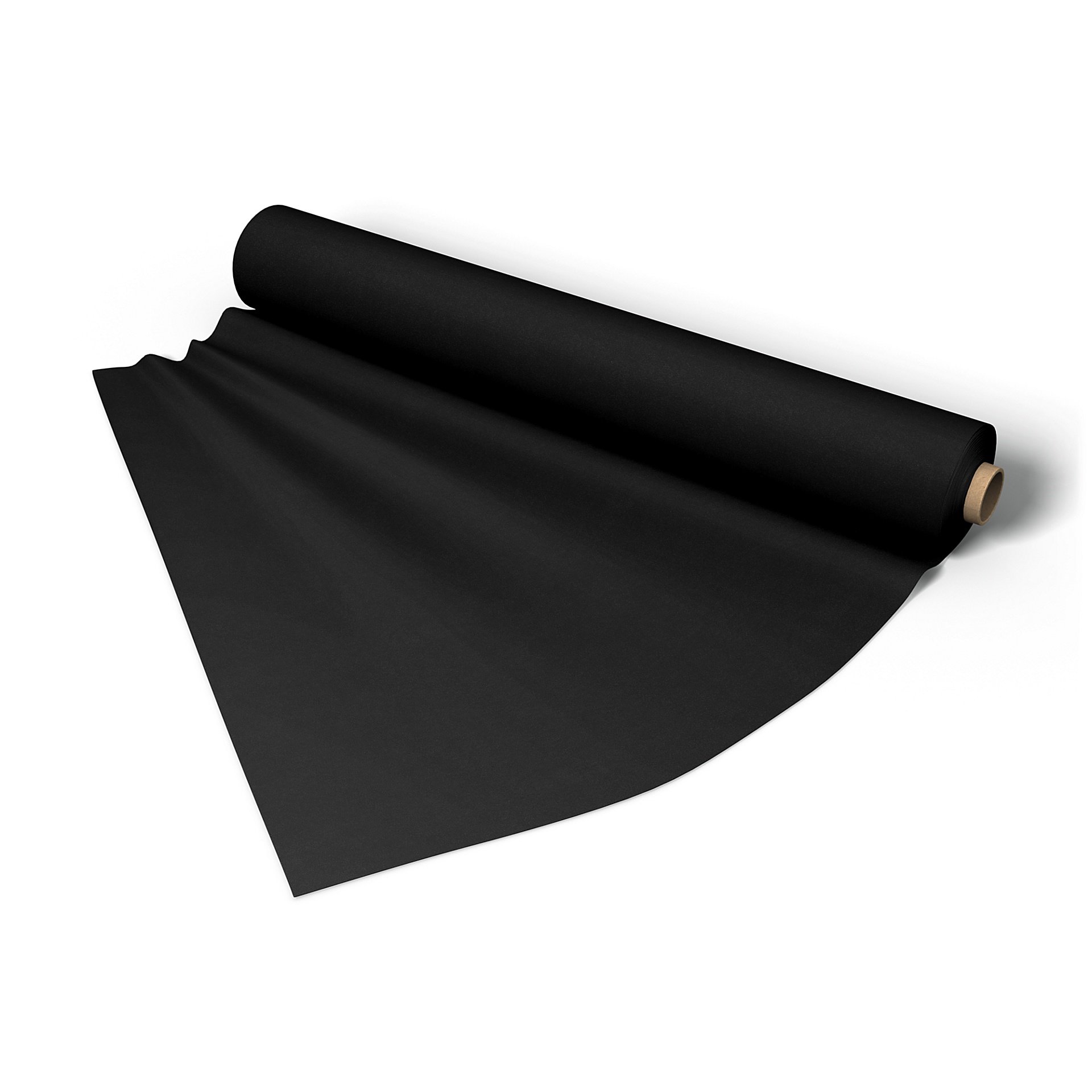 Fabric per metre, Black, Velvet - Bemz