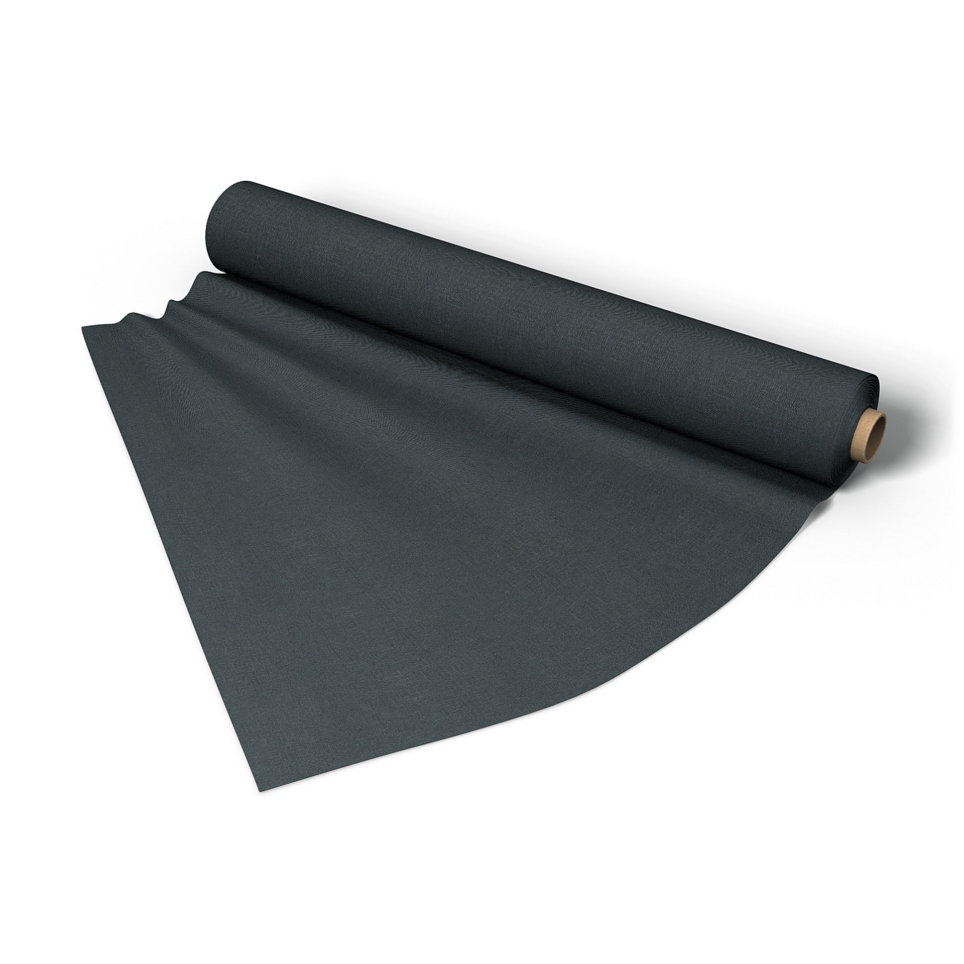 Fabric per metre, Graphite Grey, Linen - Bemz