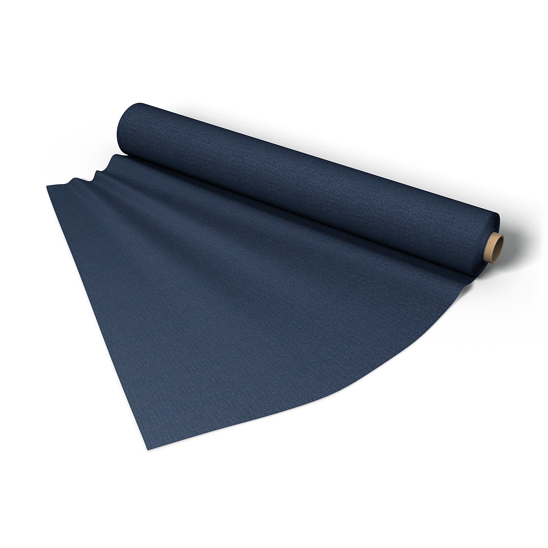 Fabric per metre, Navy Blue, Linen - Bemz