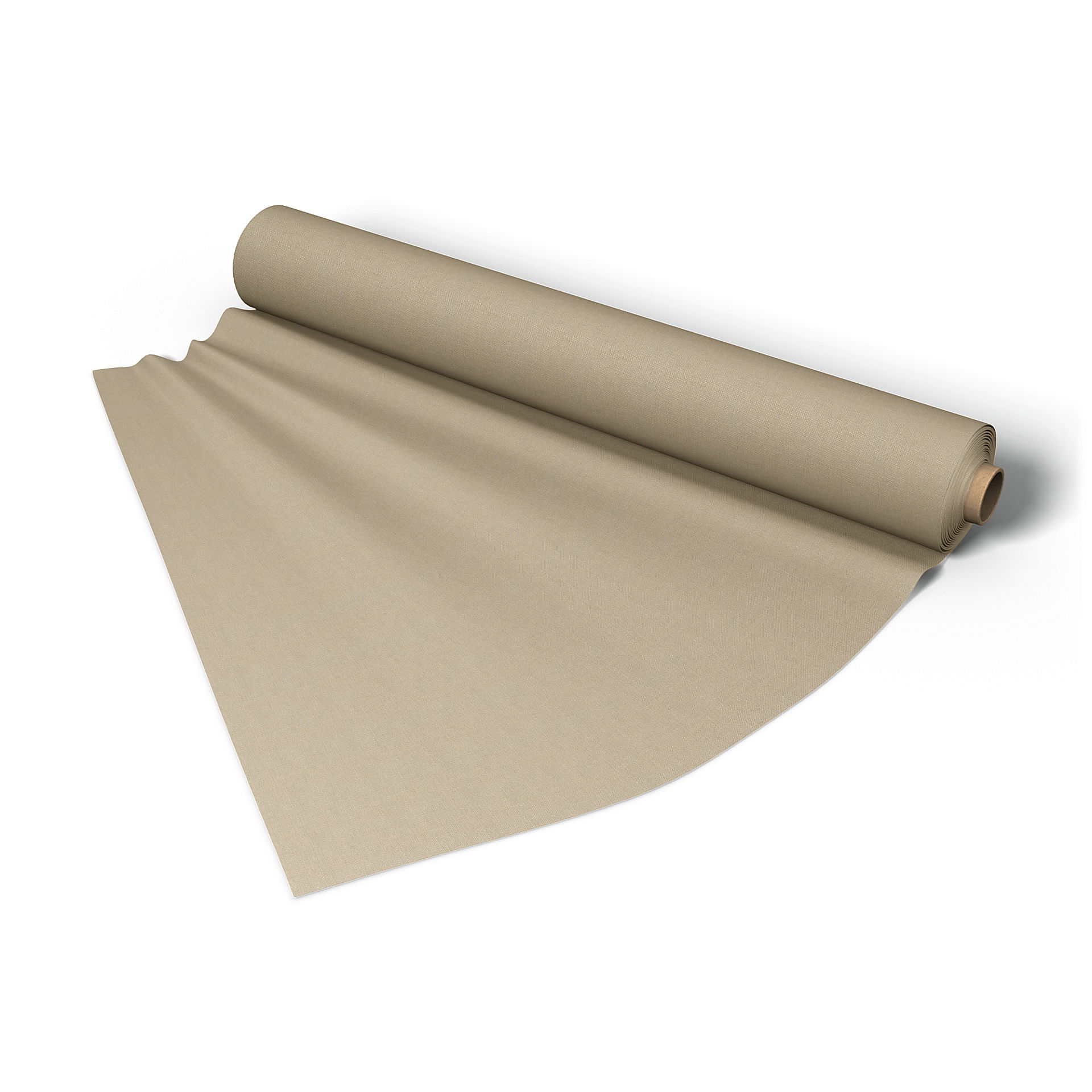 Fabric per metre, Tan, Linen - Bemz