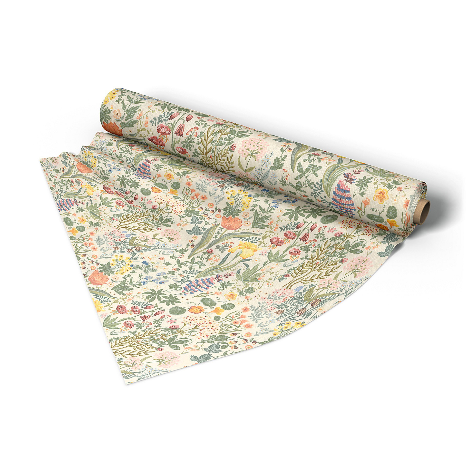 Meterware, Blomsterhav Light, BEMZ x BORŠSTAPETER COLLECTION - Bemz