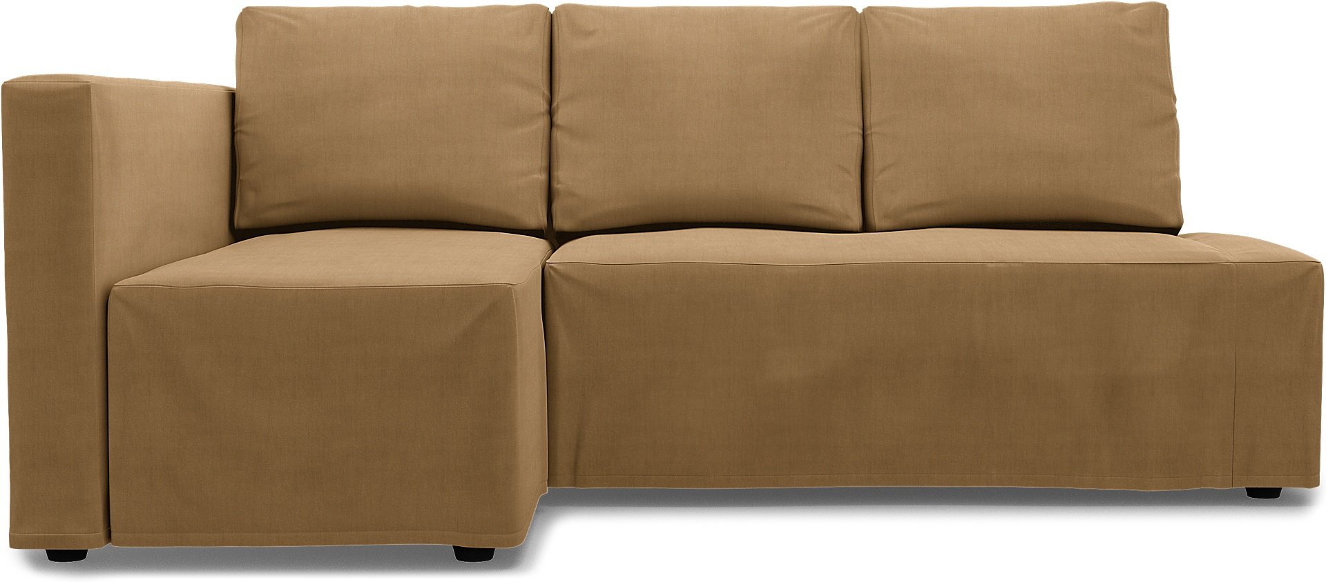IKEA - Friheten Sofa Bed with Left Chaise Cover, Hemp, Linen - Bemz