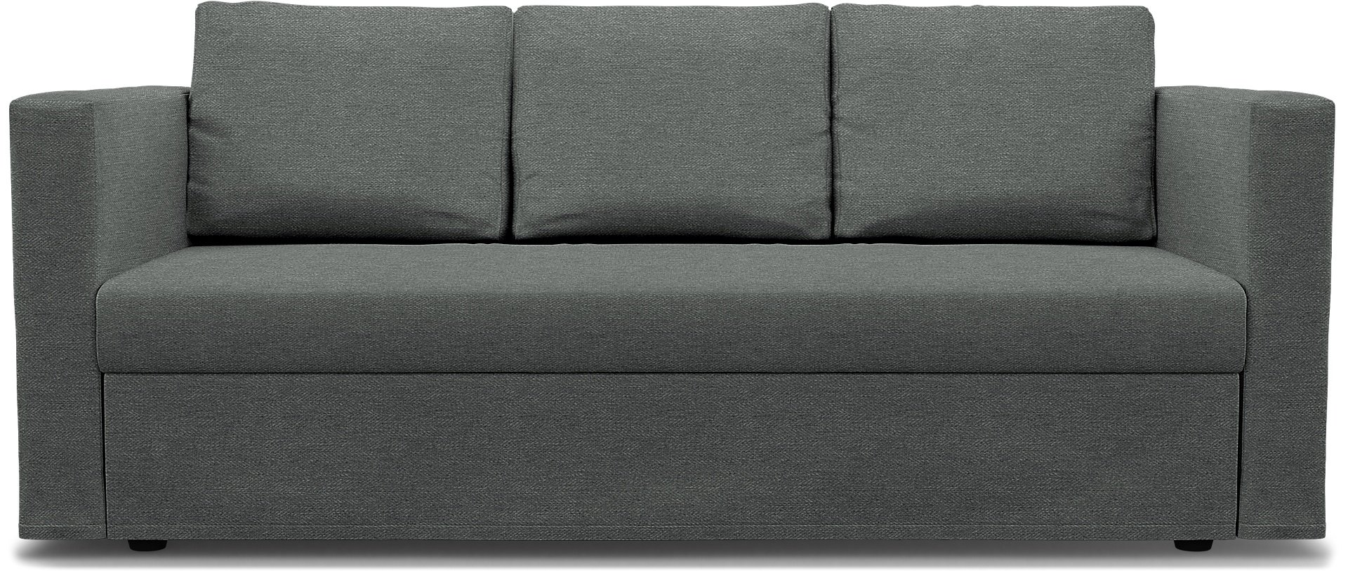 IKEA - Friheten 3 Seater Sofa Bed Cover, Laurel, Boucle & Texture - Bemz