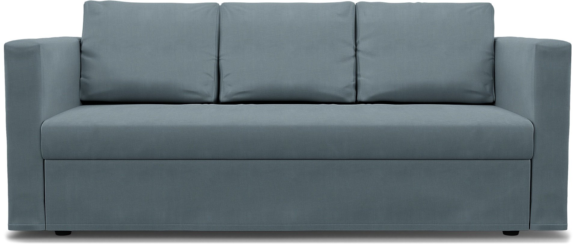 IKEA - Friheten 3 Seater Sofa Bed Cover, Dusk, Linen - Bemz