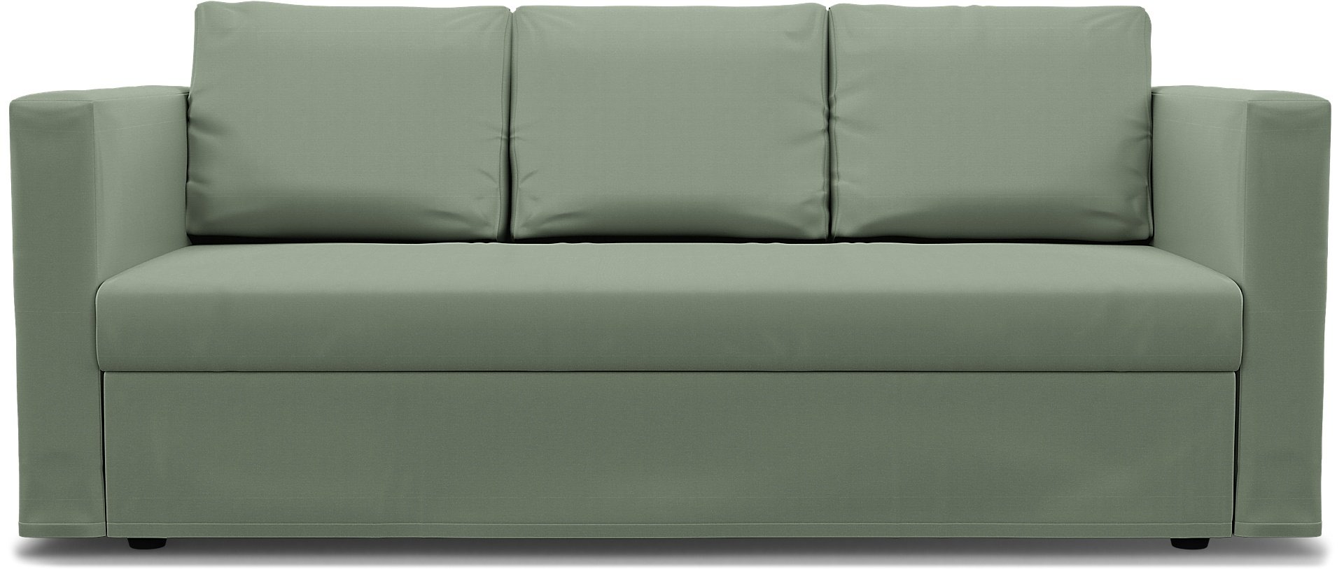 IKEA - Friheten 3 Seater Sofa Bed Cover, Seagrass, Cotton - Bemz