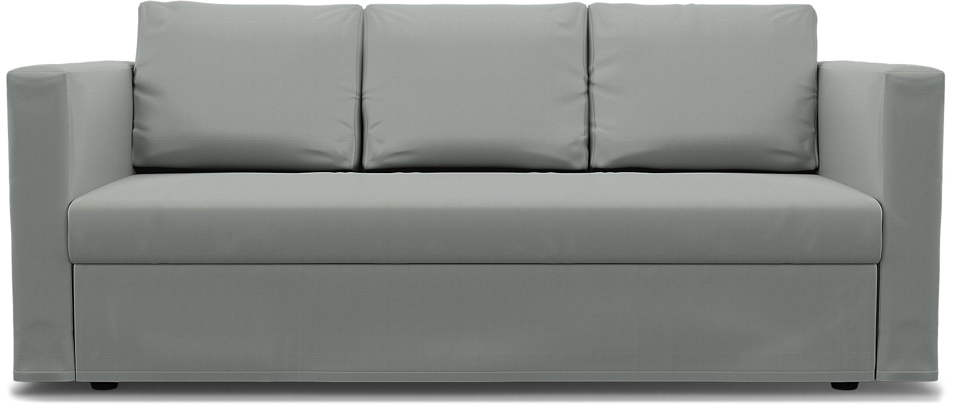 IKEA - Friheten 3 Seater Sofa Bed Cover, Drizzle, Cotton - Bemz