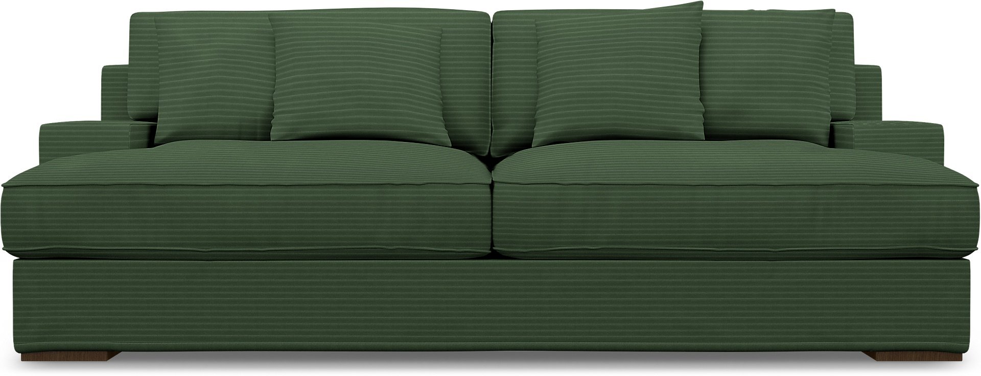 IKEA - Goteborg 3 Seater Sofa Cover, Palm Green, Corduroy - Bemz