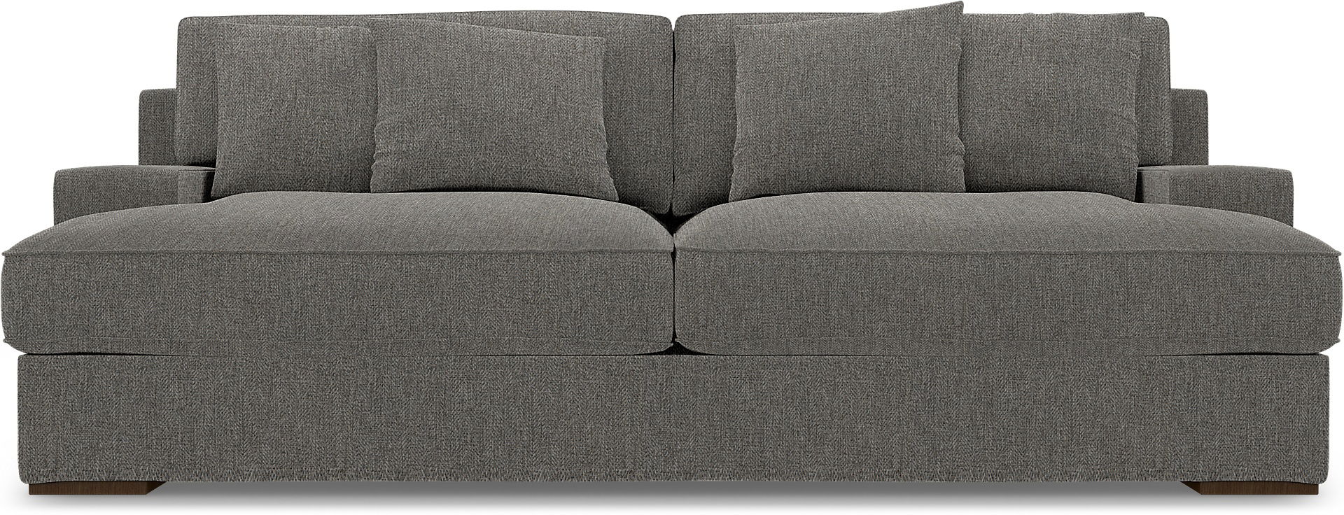 IKEA - Housse de canapé 3 places Göteborg, Taupe, Comme de la laine - Bemz