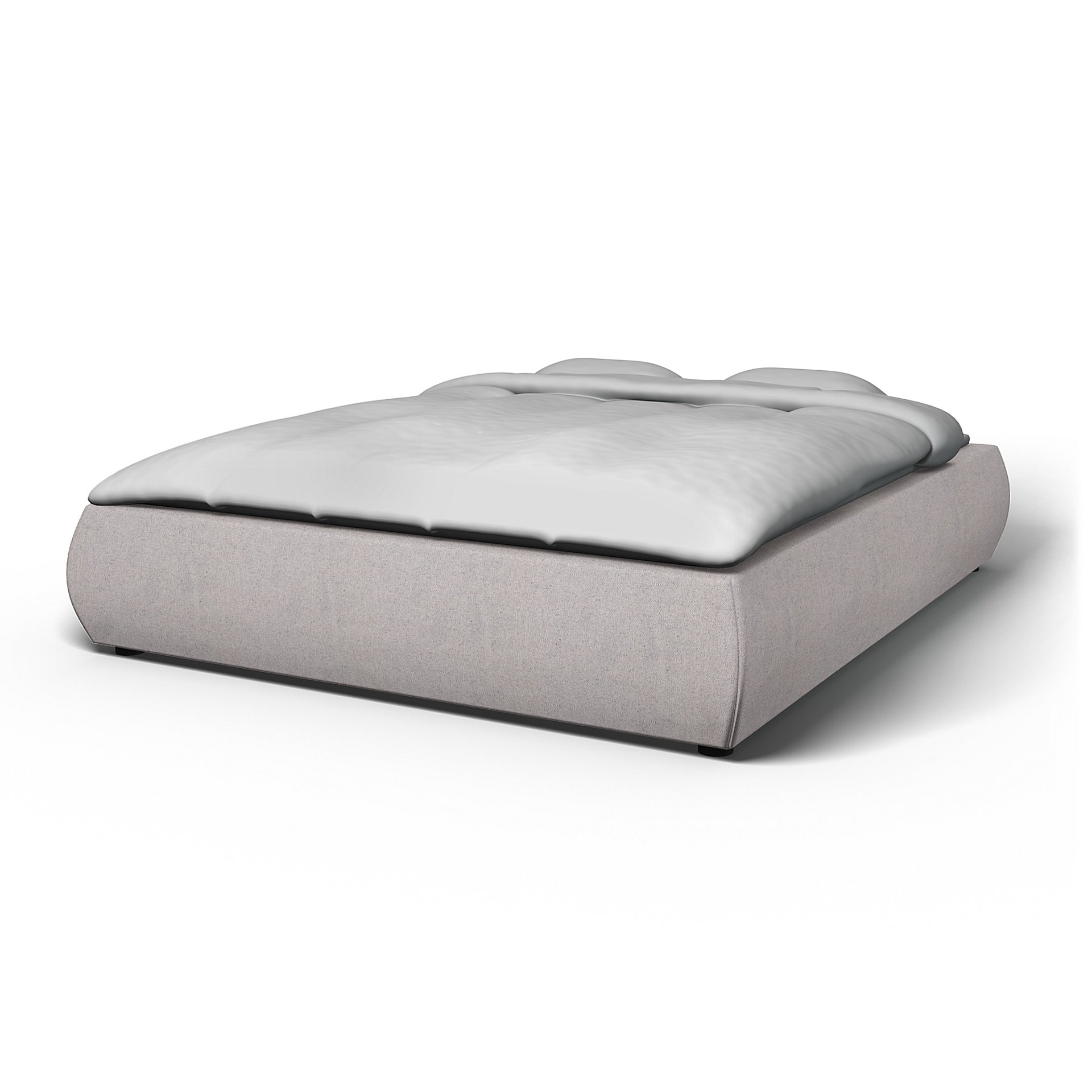 IKEA - Grimen Bed Frame Cover, Natural, Cotton - Bemz