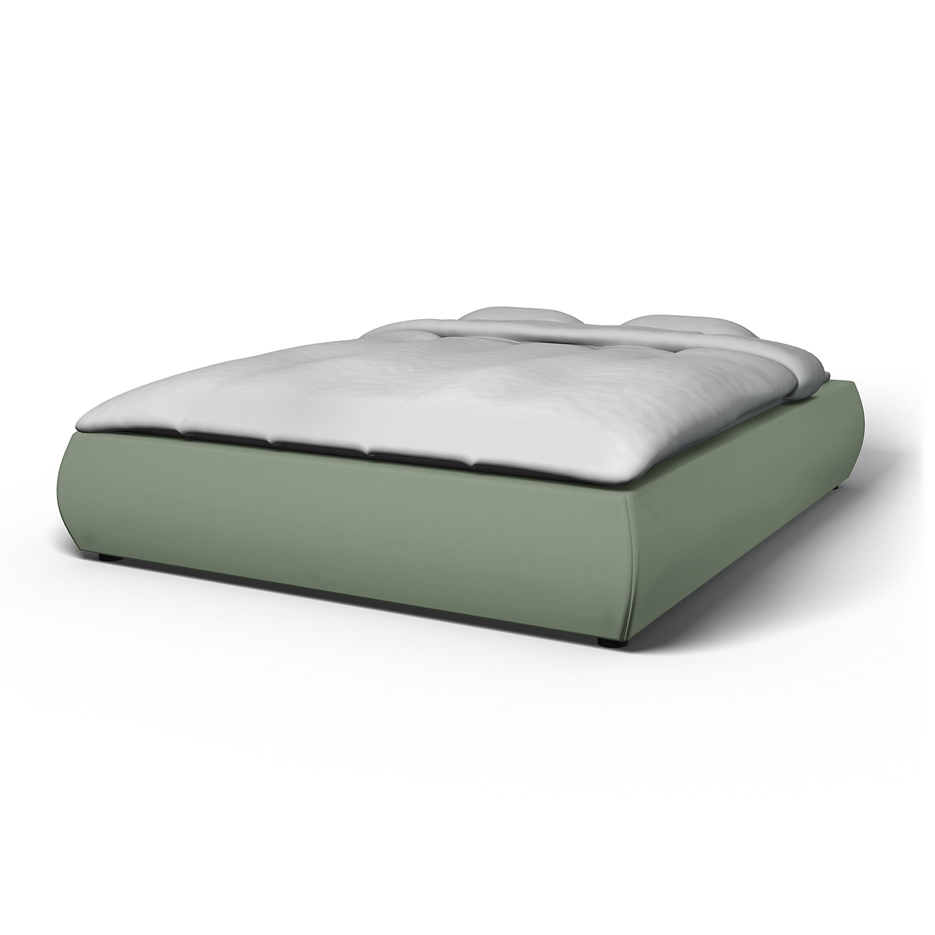 IKEA - Grimen Bed Frame Cover, Seagrass, Cotton - Bemz